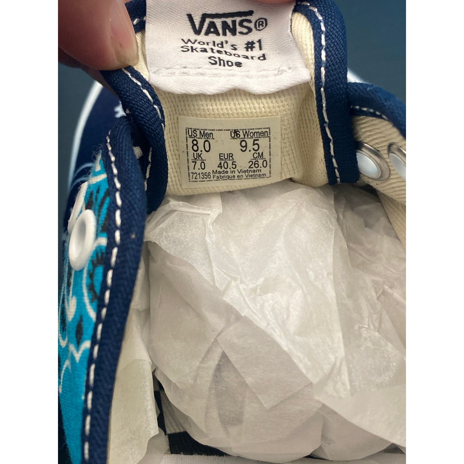 Vans Vans OG Authentic LX x Bedwin & The Heartbreakers m8 w9.5 Size US 8 / EU 41 - 6 Thumbnail