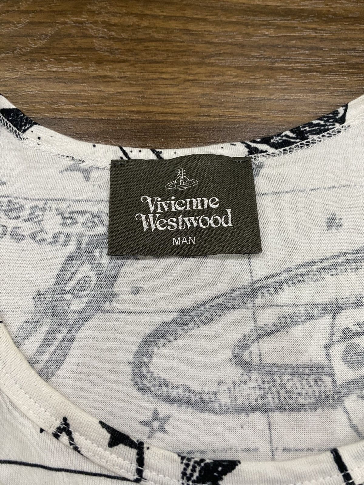 Vivienne Westwood VIVIENNE WESTWOOD Man Constellation Overprint Oversized Size US XXL / EU 58 / 5 - 3 Thumbnail
