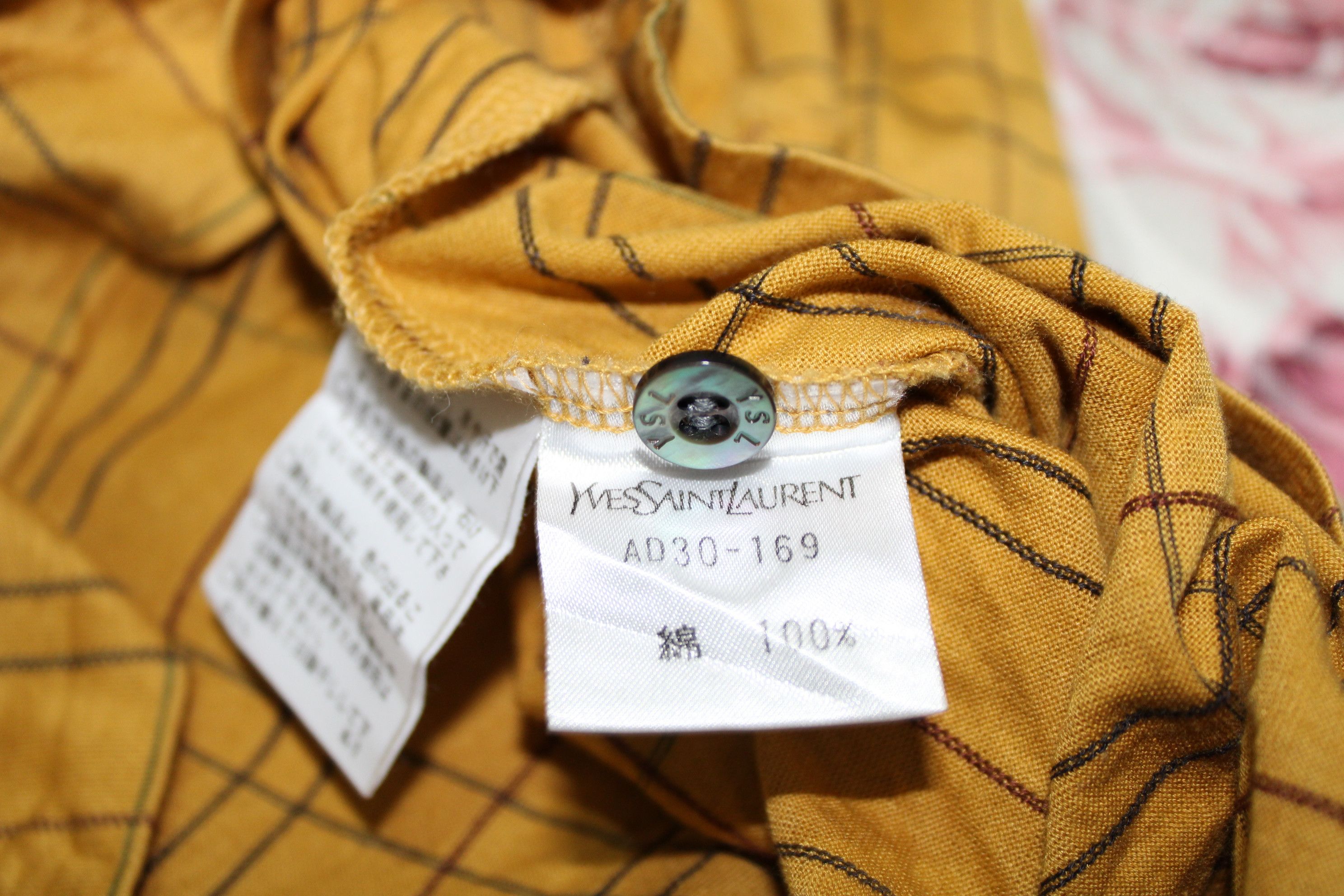 Yves Saint Laurent Vintage 80s Yves Saint Laurent Polo Tee Size US L / EU 52-54 / 3 - 8 Thumbnail