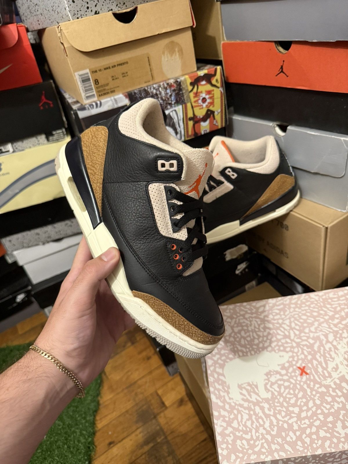 Jordan Brand Jordan retro 3 elephant cement size 8.5 Size US 8.5 / EU 41-42 - 1 Thumbnail