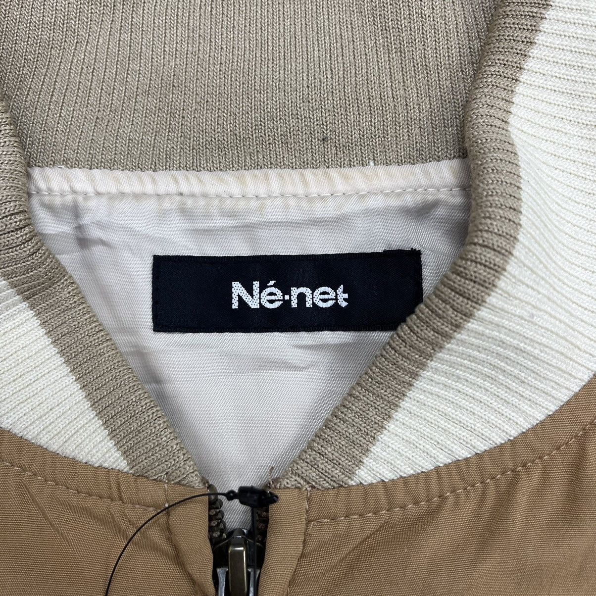 Vintage Ne-net by Issey Miyake ThreeTone Logo Varsity Jacket