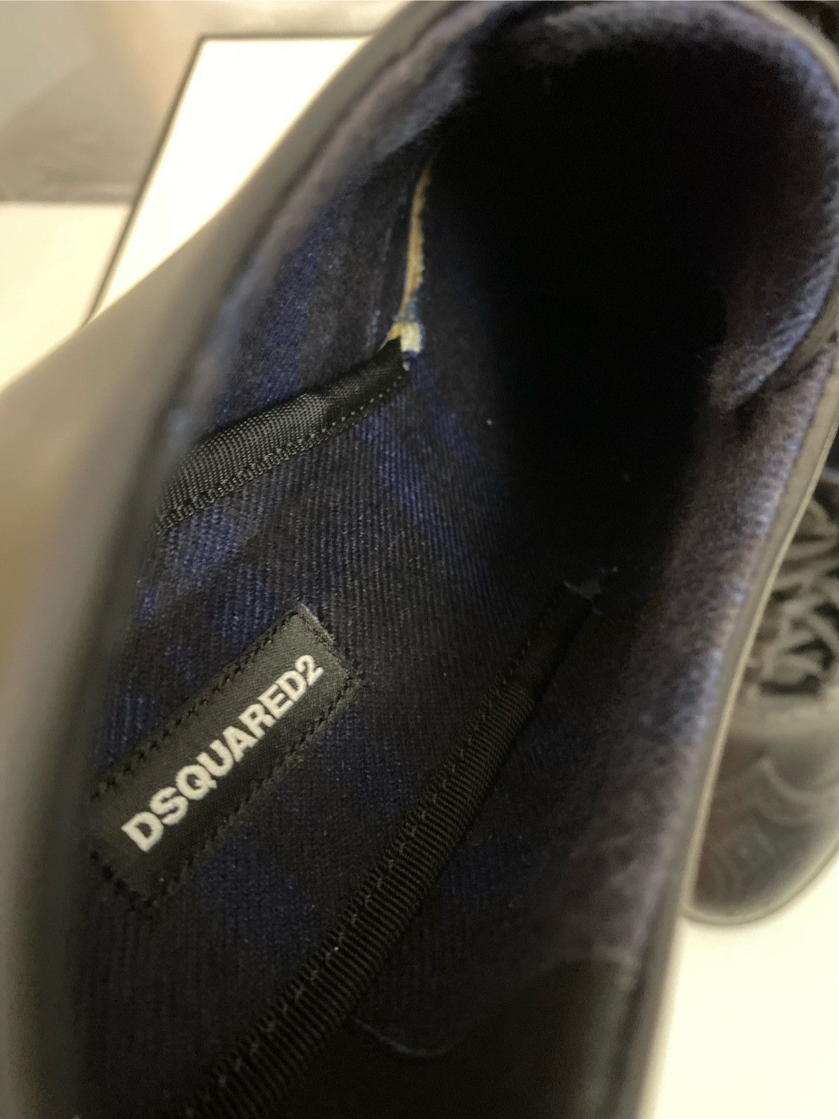Dsquared2 Dsquared2 🇮🇹 Black Leather Wingtip Handmade Brogue 10 NEW Size US 10 / EU 43 - 14 Thumbnail