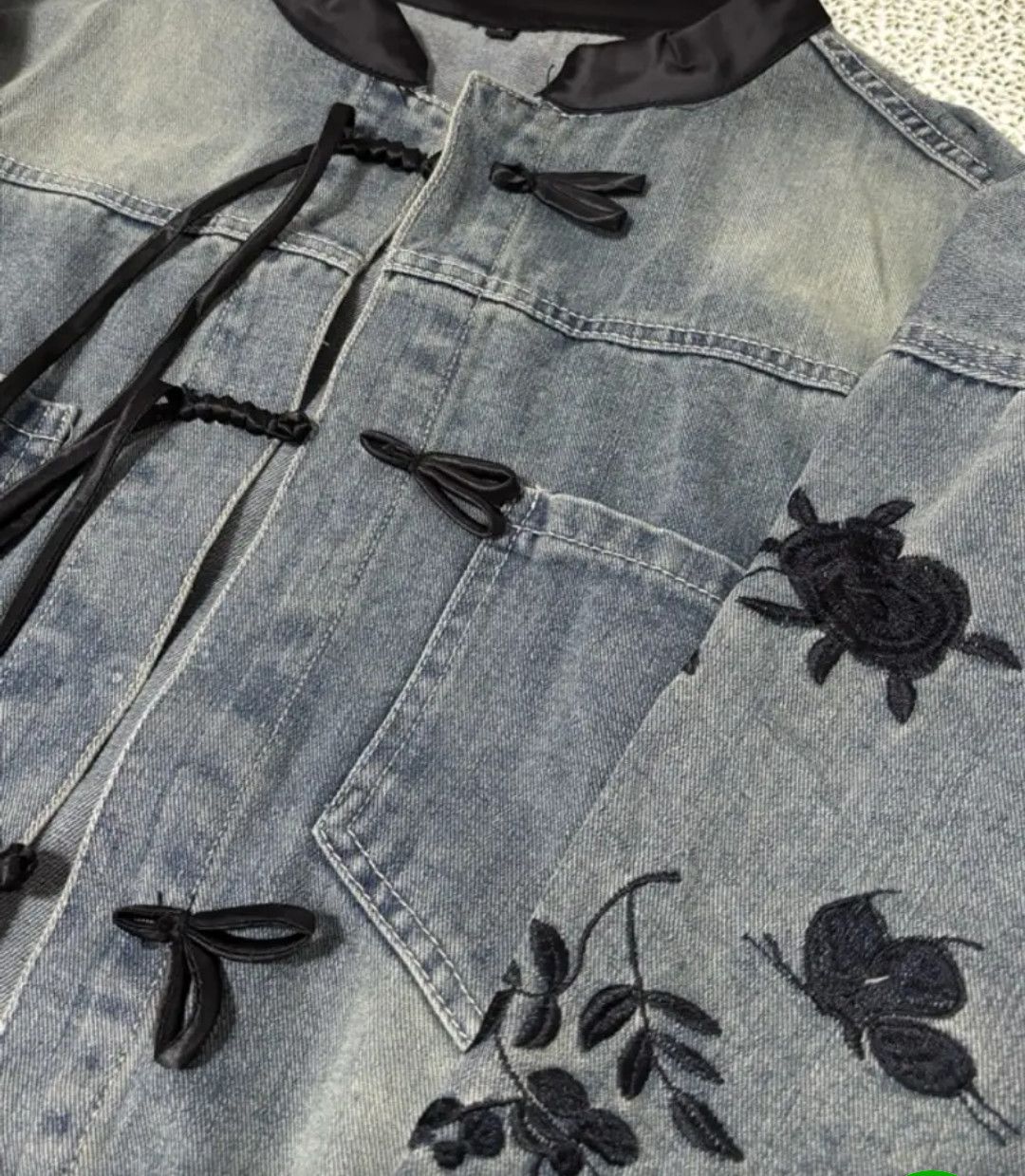 Other [Vintage Style Jacket] Embroidered Loose Size ONE SIZE - 2 Thumbnail