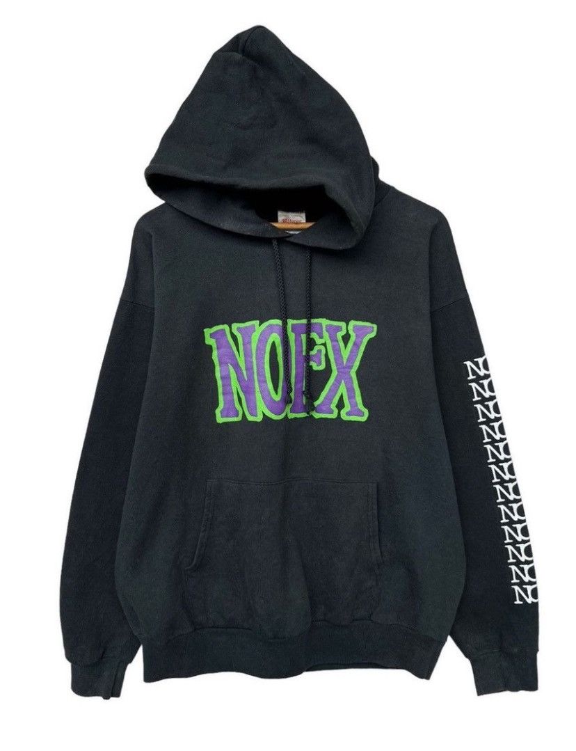 トップス UNSOUNDRAGS 1/3RD SEAM HOODED SWEATSHIRT Unsound Black 1⁄3rd Seam Hooded Sweatshirt – UNSOUND RAGS