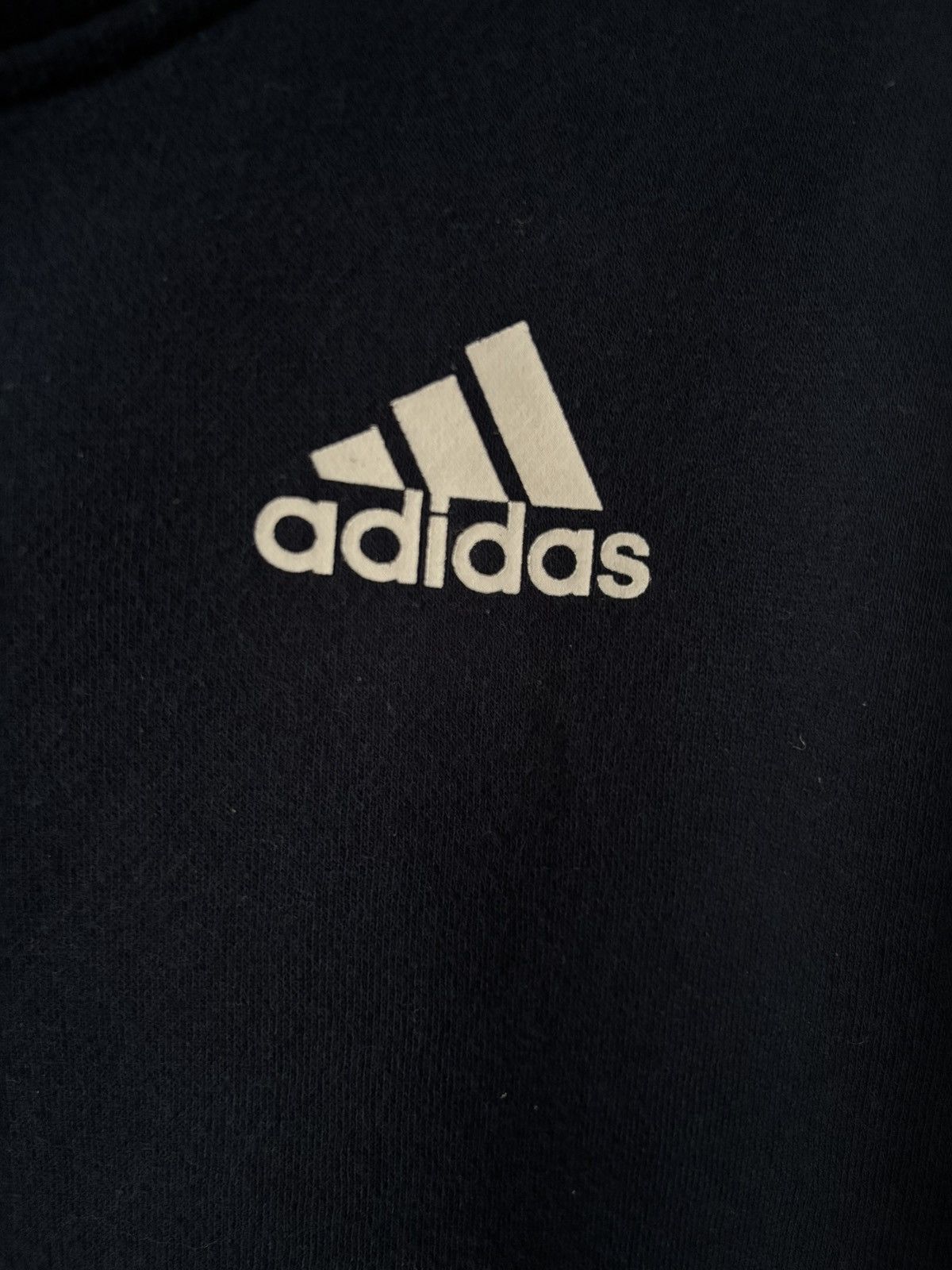 Adidas Adidas Navy Blue Hoodie Size US M / EU 48-50 / 2 - 2 Thumbnail