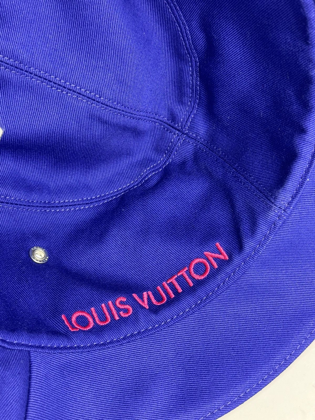 Louis Vuitton LOUIS VUITTON ILLUSION MONOGRAM BUCKET HAT MP3296 SIZE: M Size ONE SIZE - 6 Thumbnail