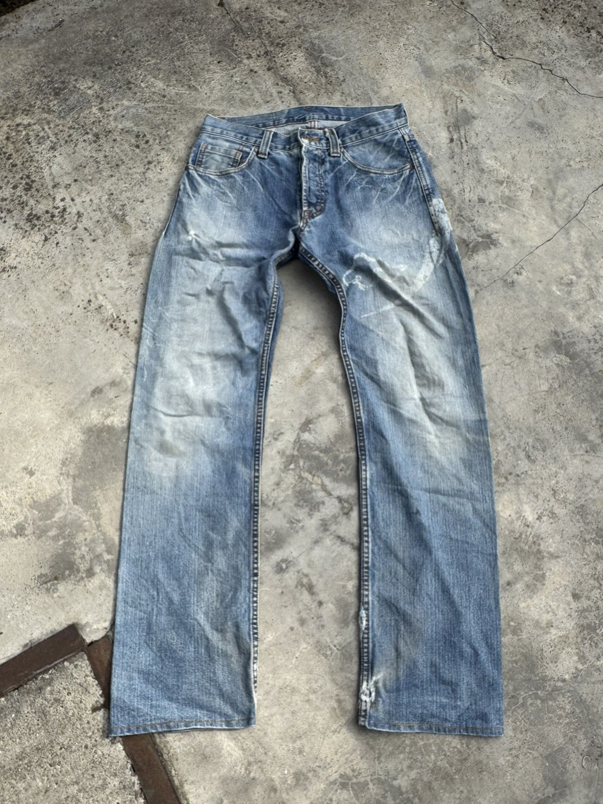 Best Offer Japaness Brand ETERNAL Fuji Printed Denim Jeans