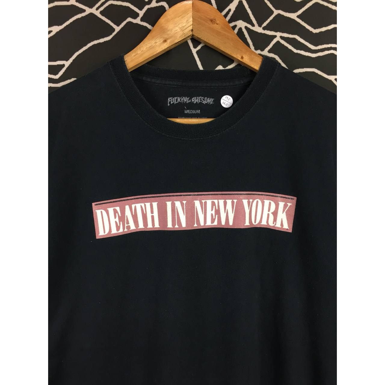 Fucking Awesome Fucking Awesome Skateboards Death In New York Spell Out Tee Size US M / EU 48-50 / 2 - 3 Thumbnail