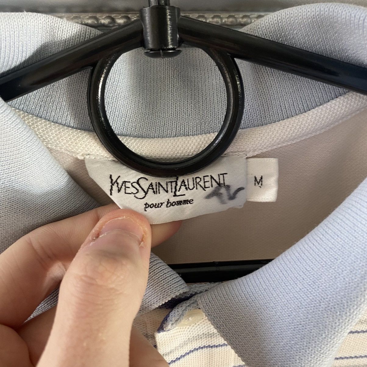 Yves Saint Laurent Vintage Yves Saint Laurent Polo Size US M / EU 48-50 / 2 - 4 Thumbnail