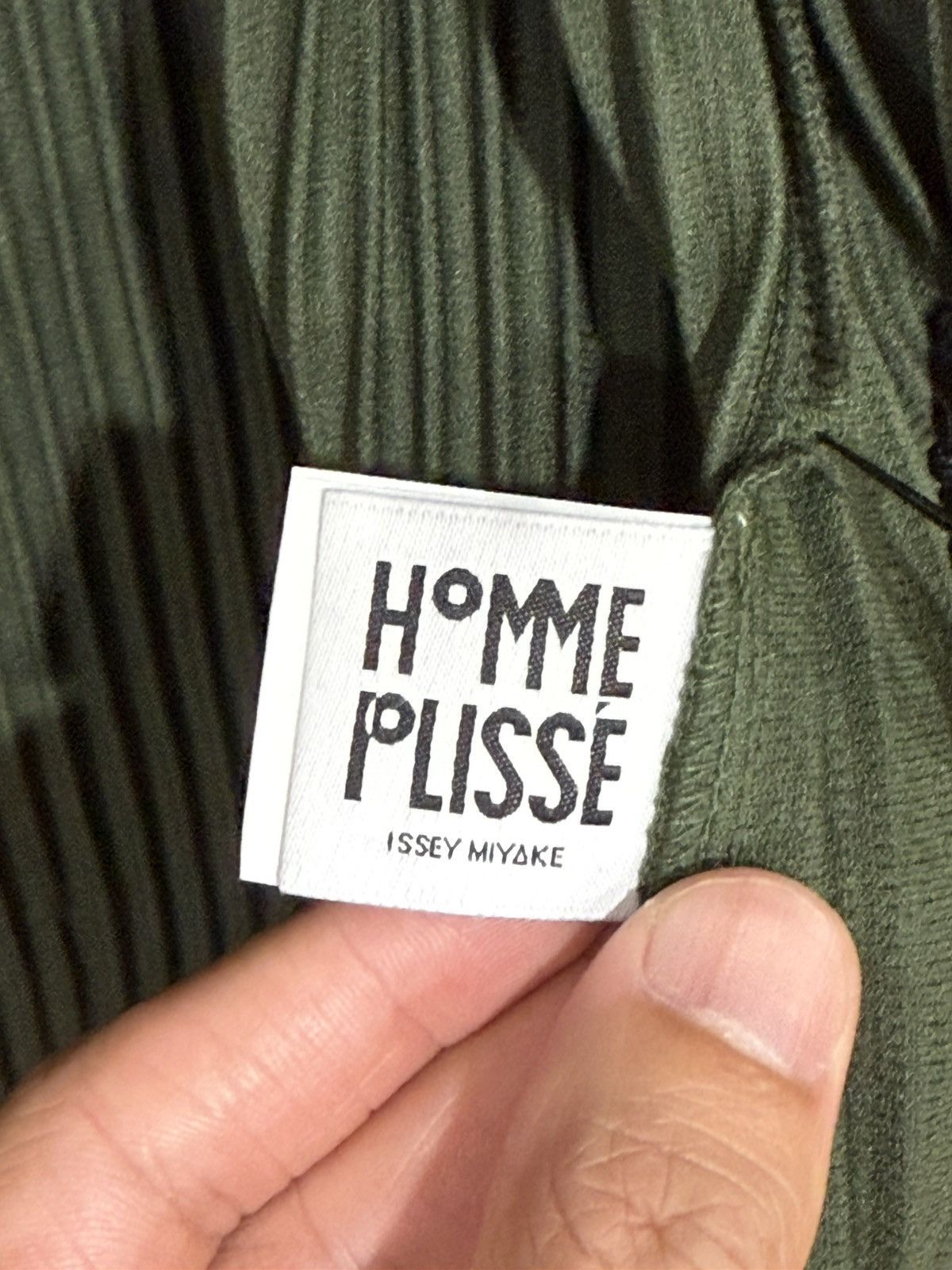 Homme Plisse Issey Miyake Issey Miyake Homme Plisse Pleated Zip Up Forest Green Size US L / EU 52-54 / 3 - 5 Thumbnail