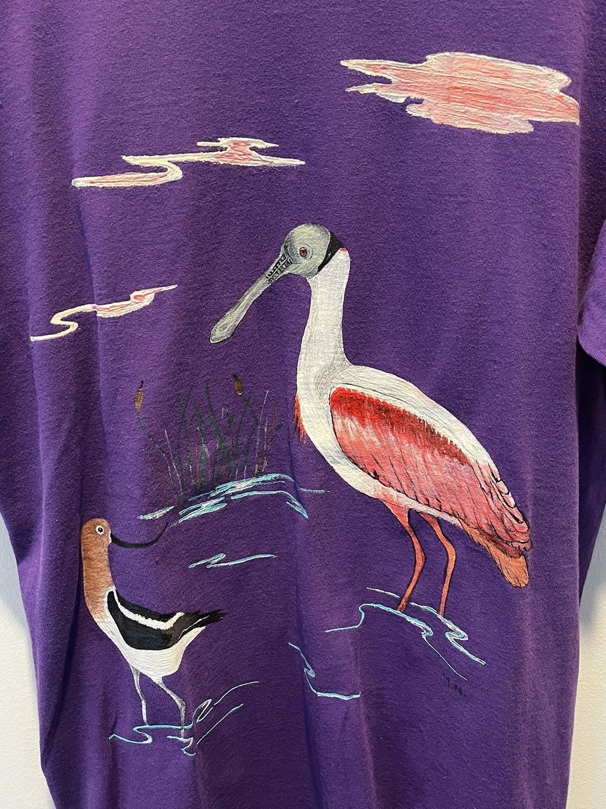Fruit Of The Loom × Vintage 90s Nature Tee Size US L / EU 52-54 / 3 - 3 Thumbnail