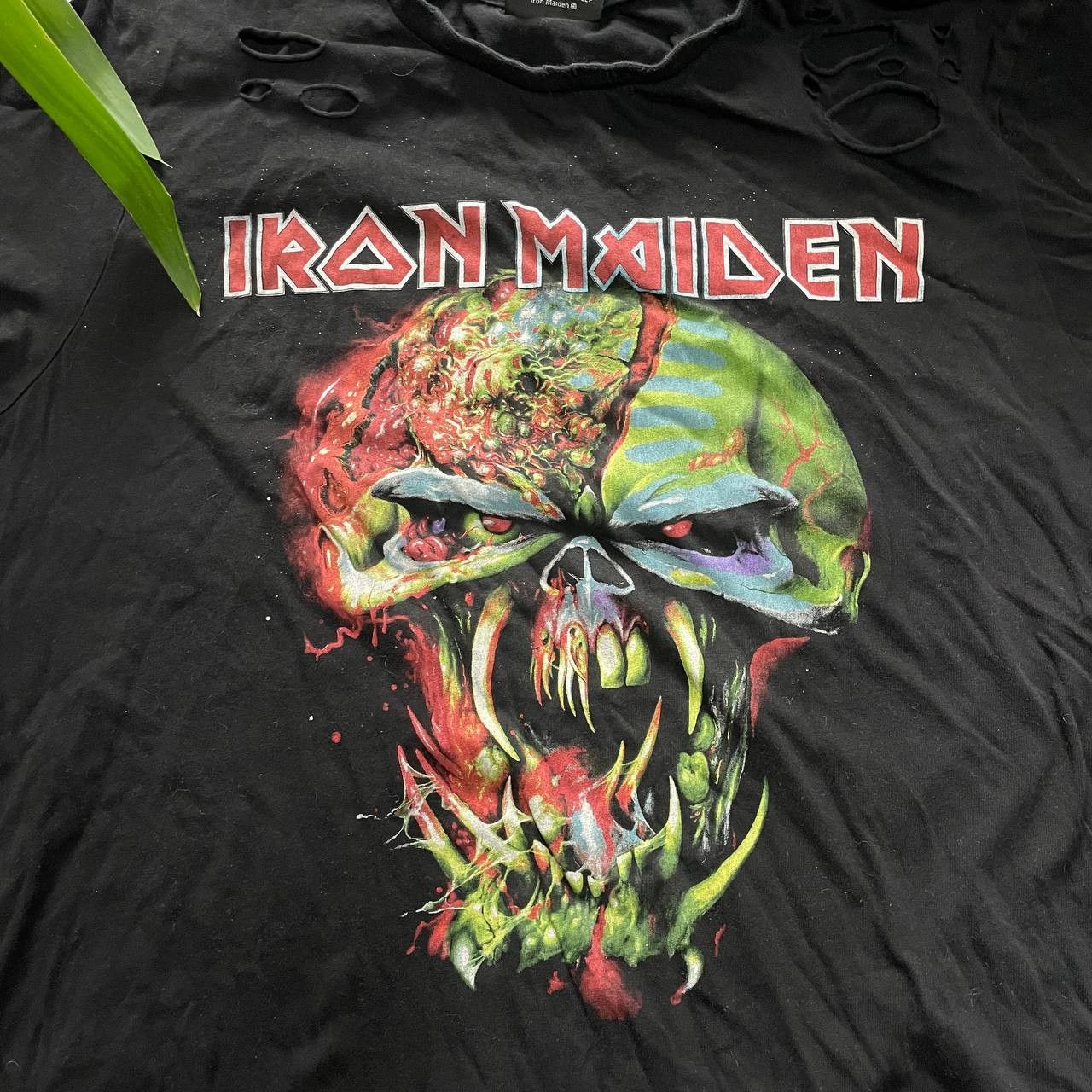 Band Tees × Iron Maiden × Vintage VINTAGE Y2K IRON MAIDEN RARE BAND DISSTRESED TEE Size US XL / EU 56 / 4 - 10 Thumbnail