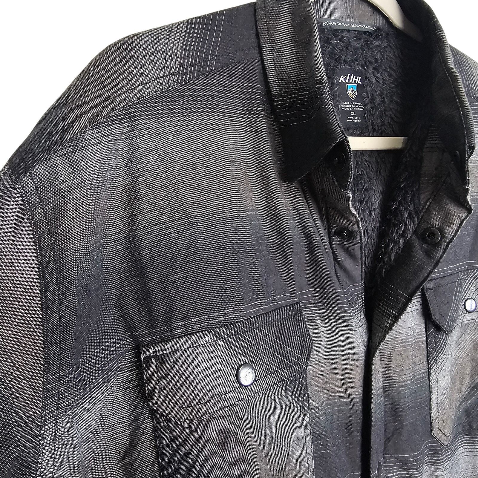Kuhl Kuhl Mens Joyrydr Shacket Size XL Flannel Shirt Jacket Snap Size US XL / EU 56 / 4 - 6 Thumbnail