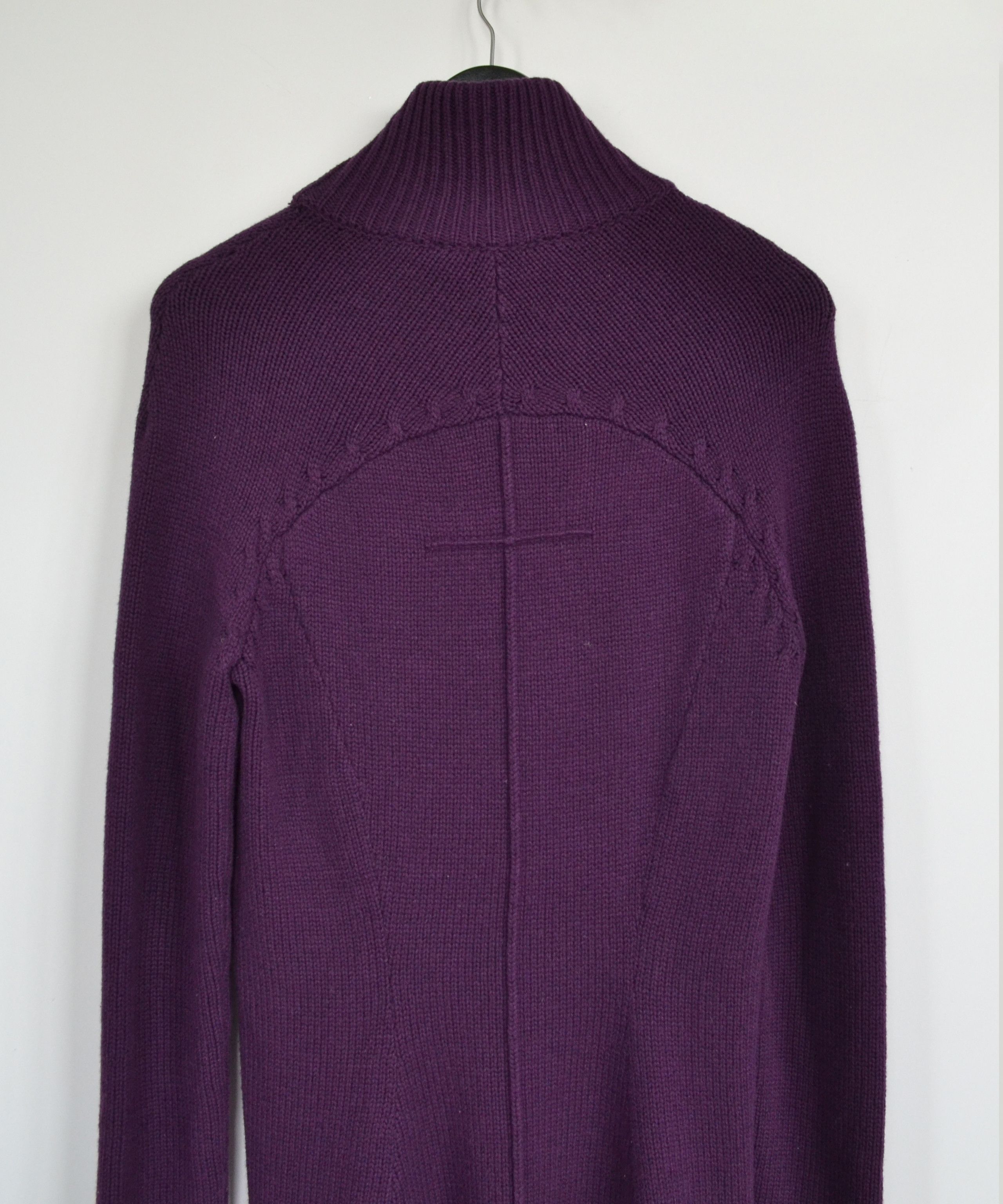 Givenchy GIVENCHY Sweater Cross Belt Waist Jumper Dress Purple Size M / US 6-8 / IT 42-44 - 2 Thumbnail