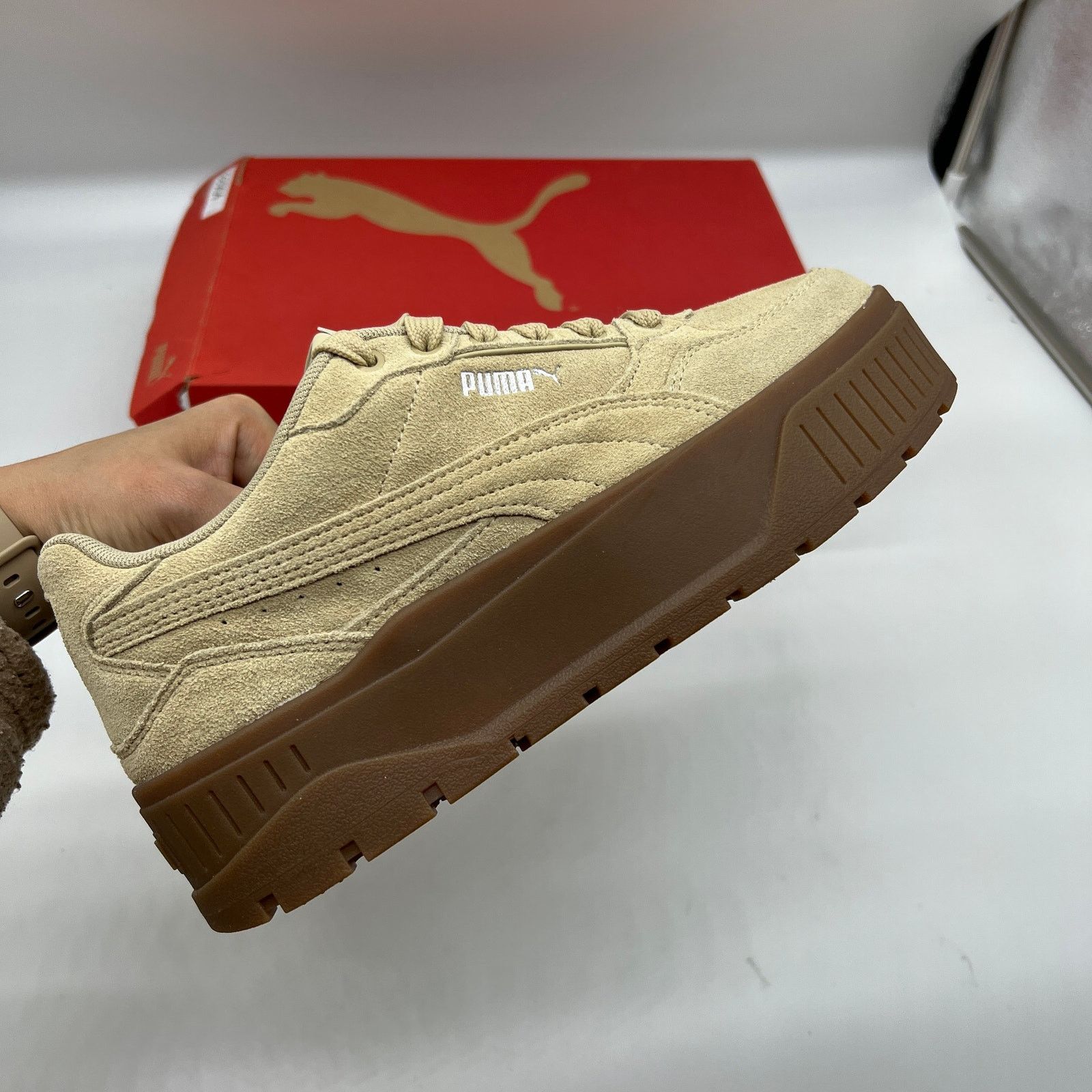 Other Puma Tan Sneakers with Brown Soles Women US Size 7.5 Size US 7.5 / IT 37.5 - 10 Thumbnail