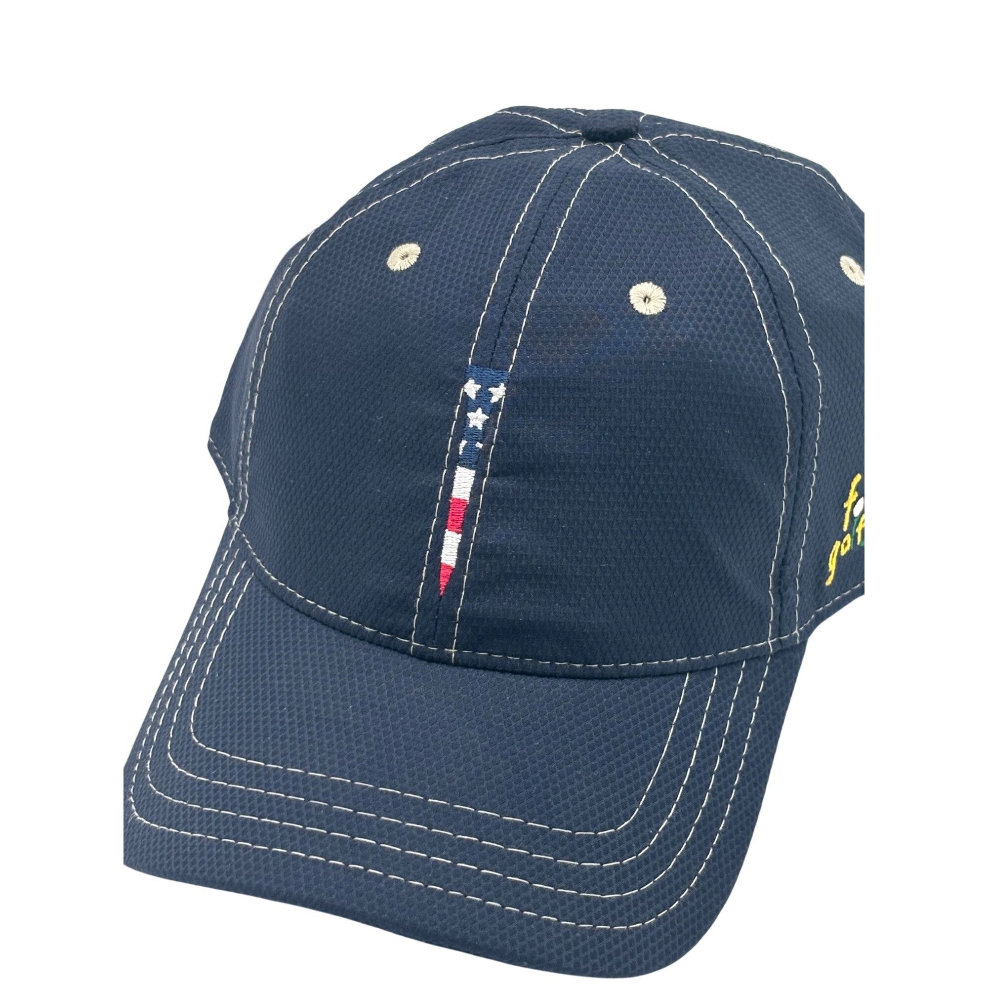 Other Pukka Stars and Stripes Tee Embroidered Mesh Golf Cap, Navy Size ONE SIZE - 4 Thumbnail