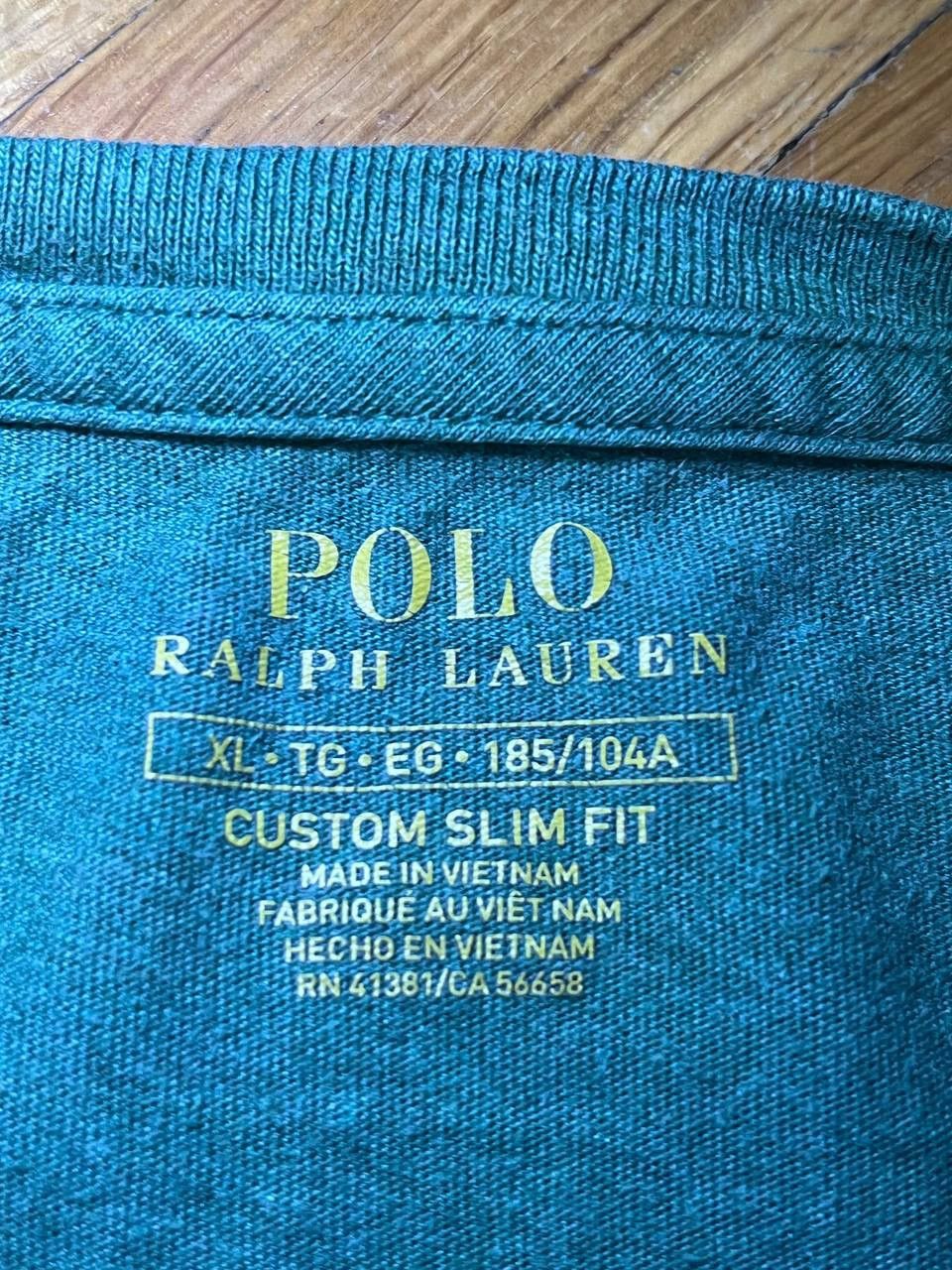 Ralph Lauren Polo Ralph Lauren green basic logo tee Size US XL / EU 56 / 4 - 4 Thumbnail