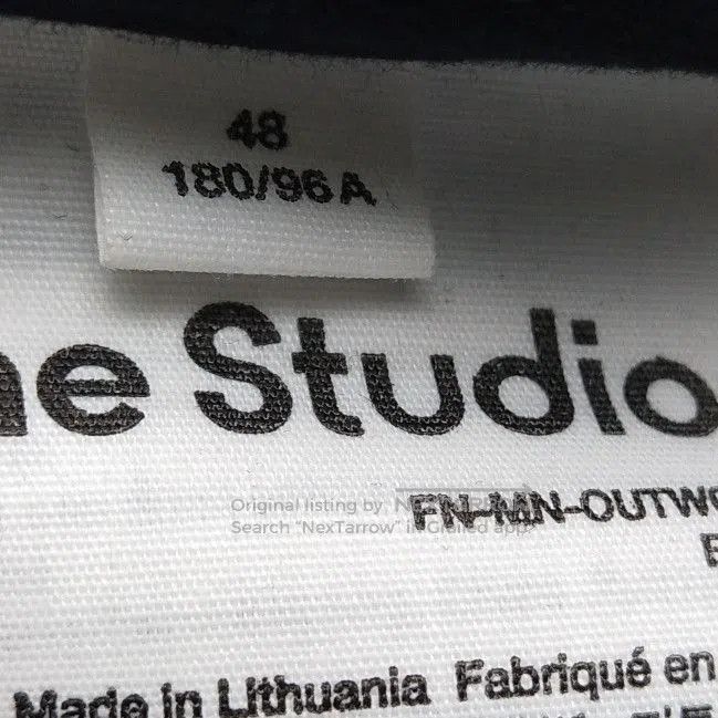 Louis Vuitton Acne Studios Cotton V. Size US M / EU 48-50 / 2 - 6 Thumbnail