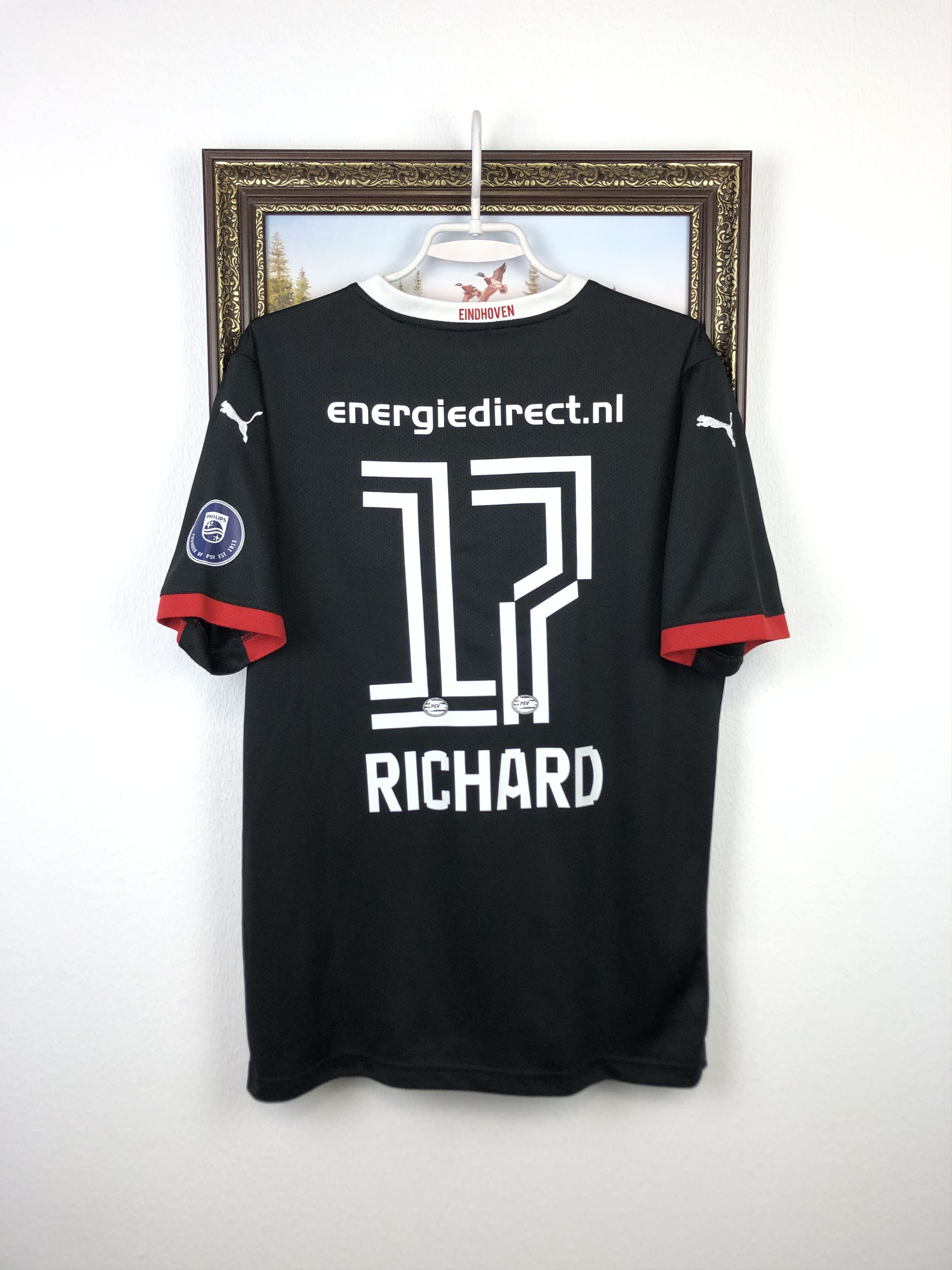 Puma PSV Eindhoven football shirt 2020 Soccer #17 Richard Jersey Size US L / EU 52-54 / 3 - 1 Thumbnail