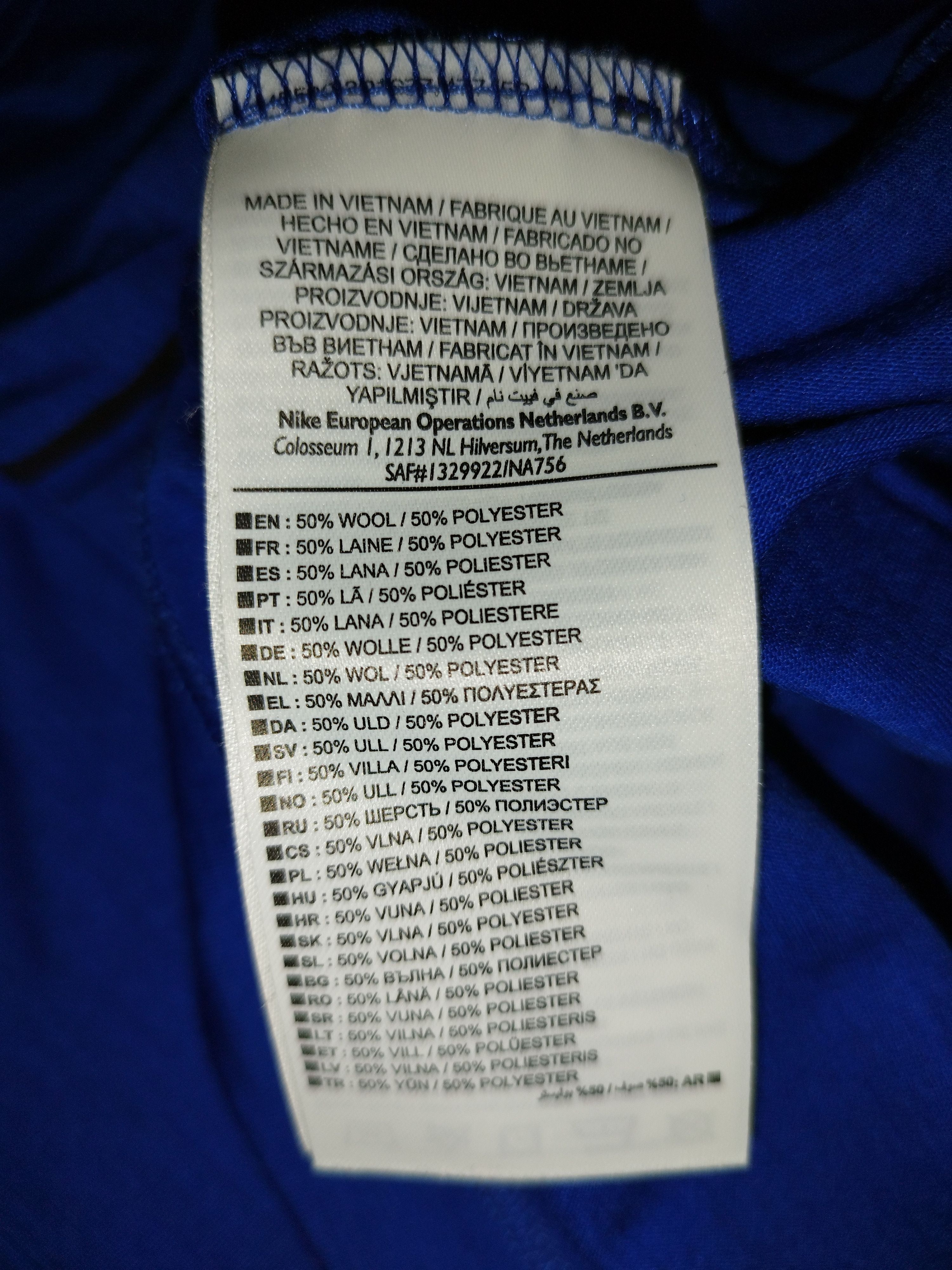 Nike ACG Errolson Hugh X NikeLab Nike ACG Top Shirt Tee Blue 3M Size US M / EU 48-50 / 2 - 8 Thumbnail