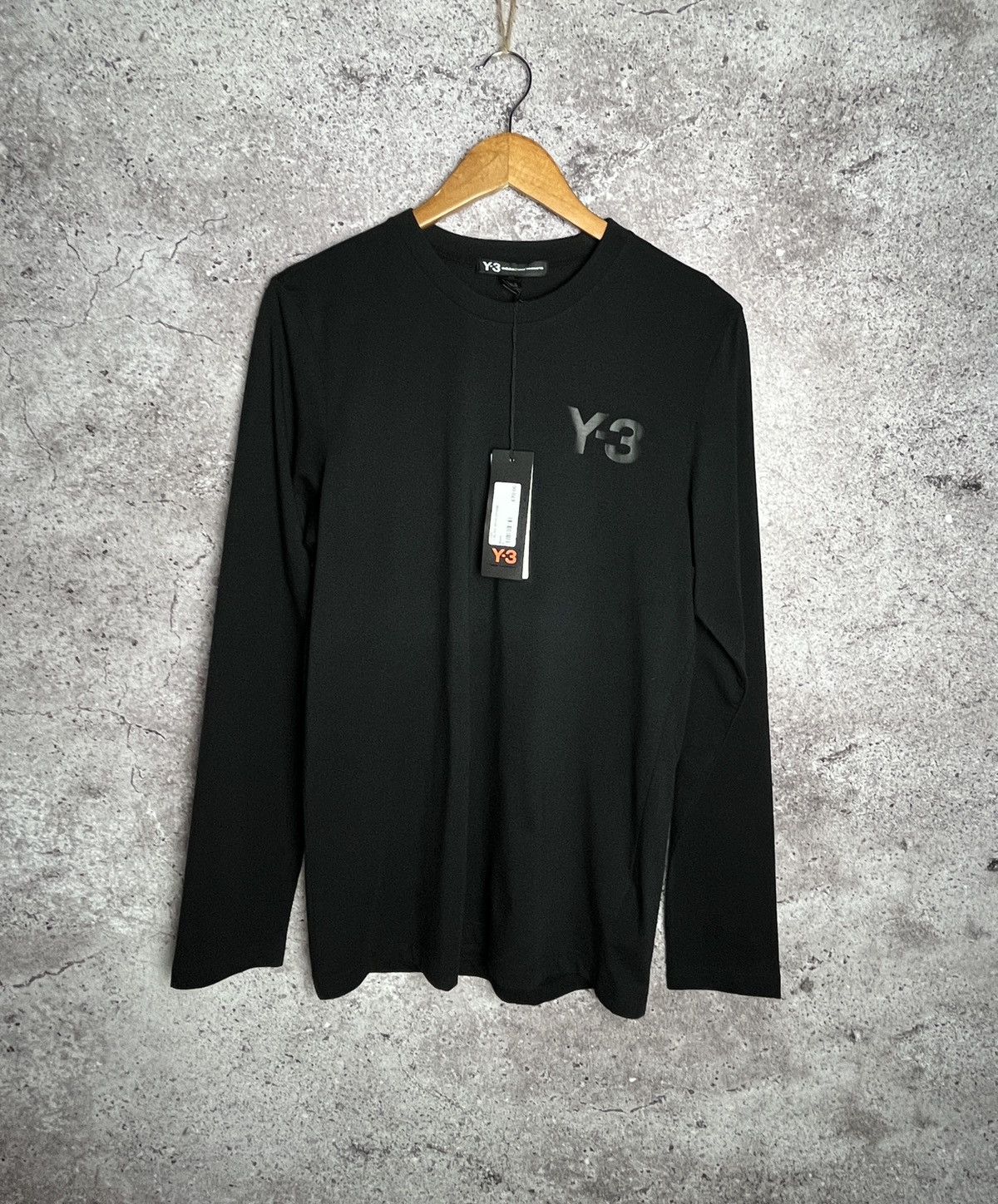 Adidas Y-3 by Adidas Long Sleeve Black Shirt Size US S / EU 44-46 / 1 - 2 Thumbnail