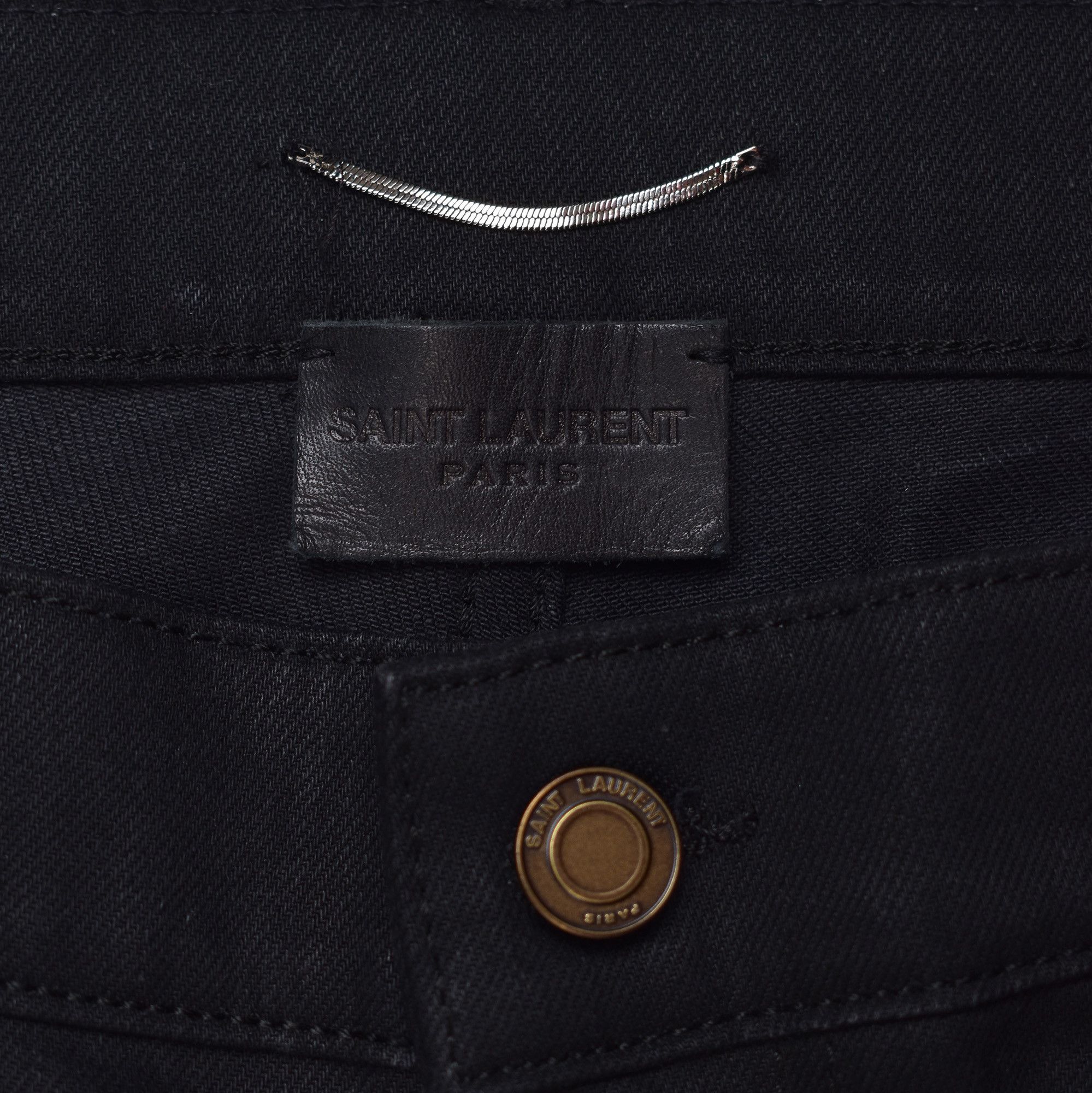 Saint Laurent Paris SAINT LAURENT PARIS D03 M/SK-LW DENIM JEANS 36 LIKE NEW Size US 36 / EU 52 - 2 Thumbnail