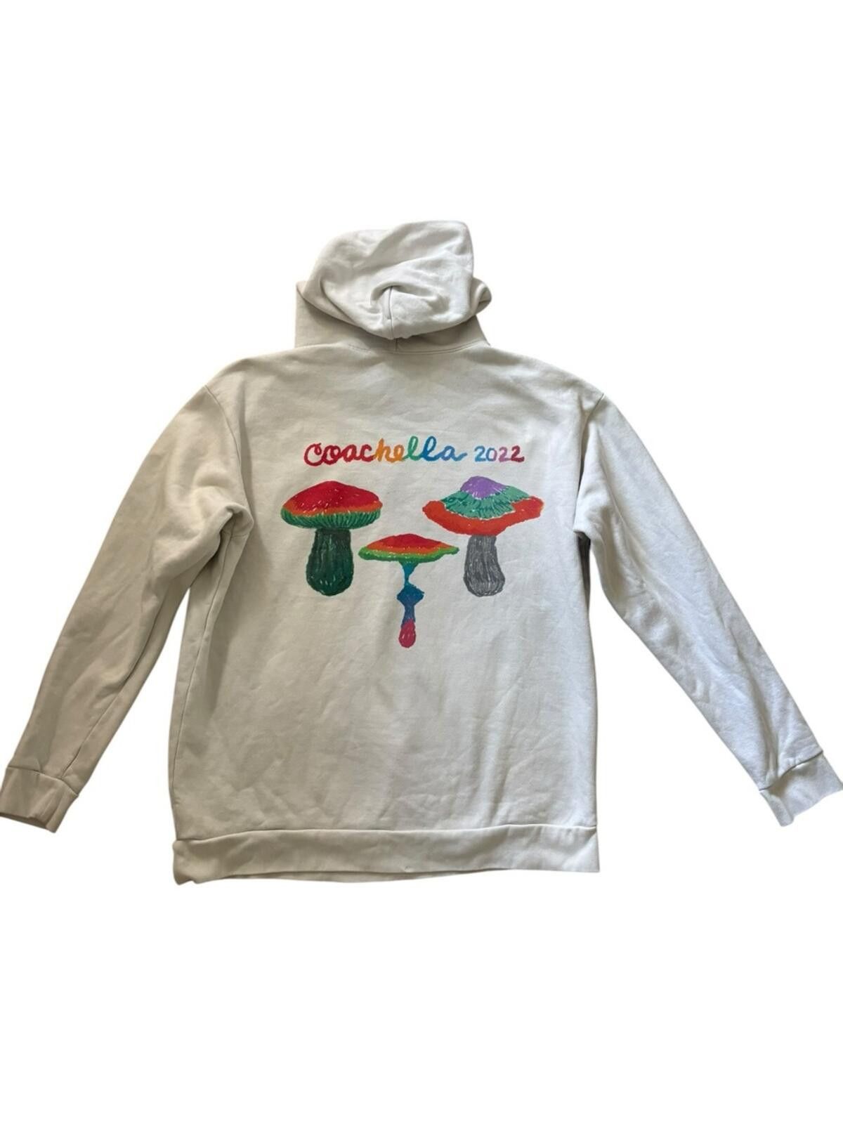 Coachella Skid Row Fashion Week x Coachella 2022 Mushroom Hoodie Size US XXL / EU 58 / 5 - 3 Thumbnail