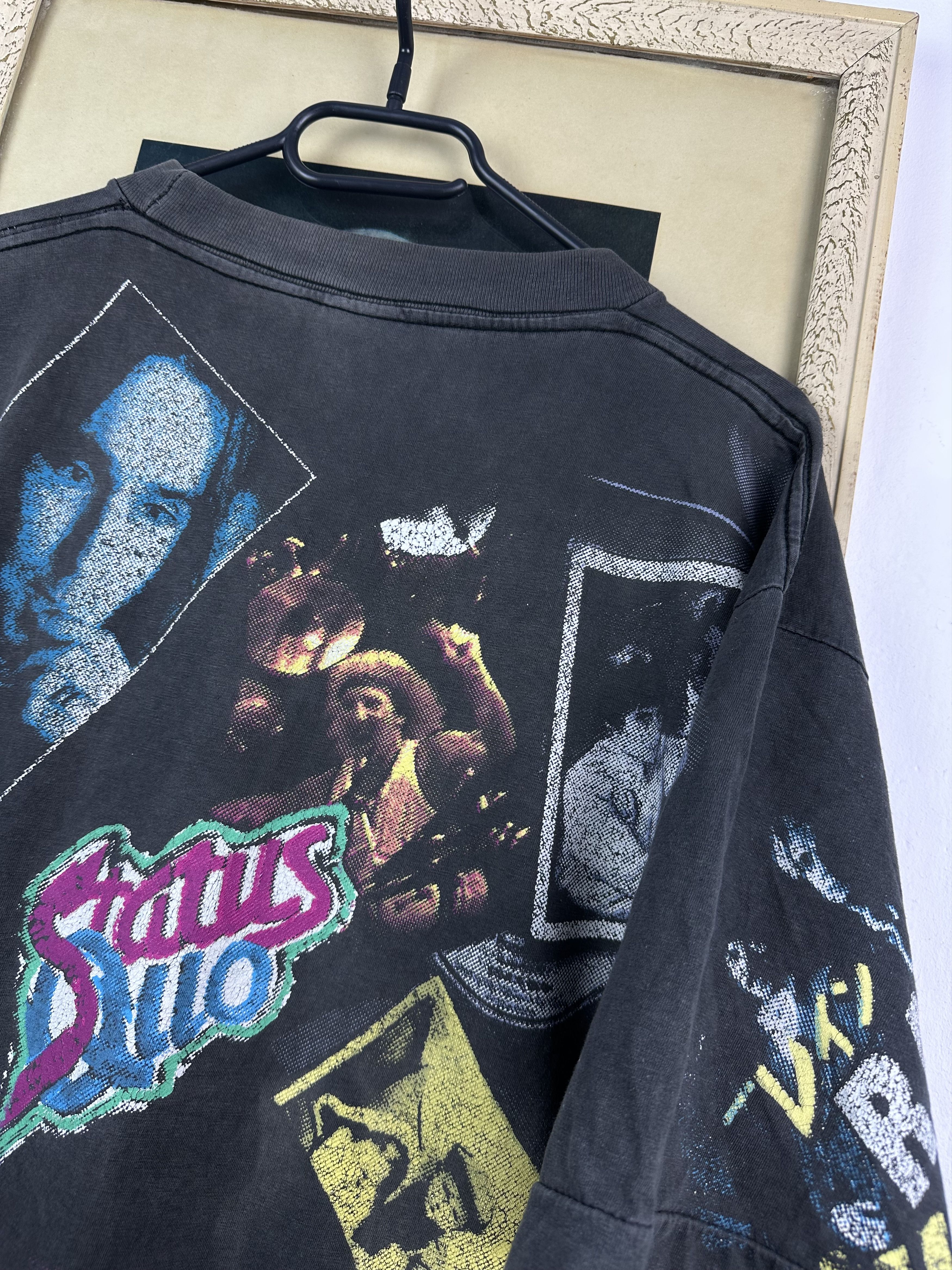 Band Tees Rare Vintage Status Quo 1991 Tour Rock Shirt Tee Over Print Size US XL / EU 56 / 4 - 15 Thumbnail