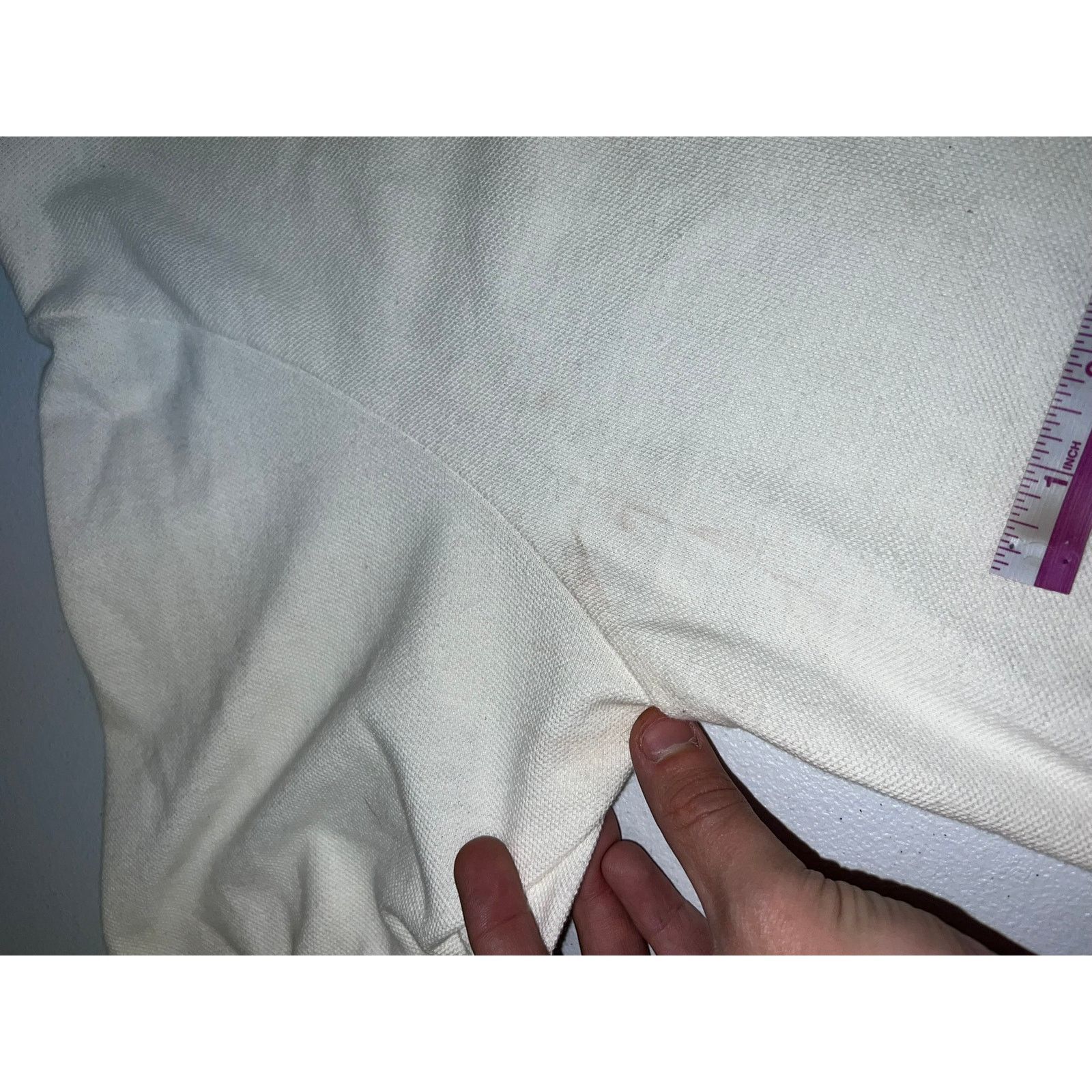 Jerzees Vintage Goalie Entertainment Polo Shirt White Top VTG 90s 2X Size US XXL / EU 58 / 5 - 7 Thumbnail