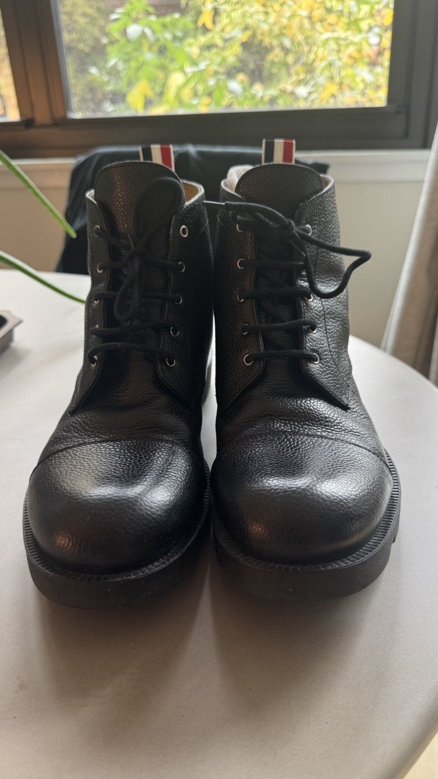 Thom Browne Leather Lace-Up Boots Size US 10 / EU 43 - 1 Thumbnail
