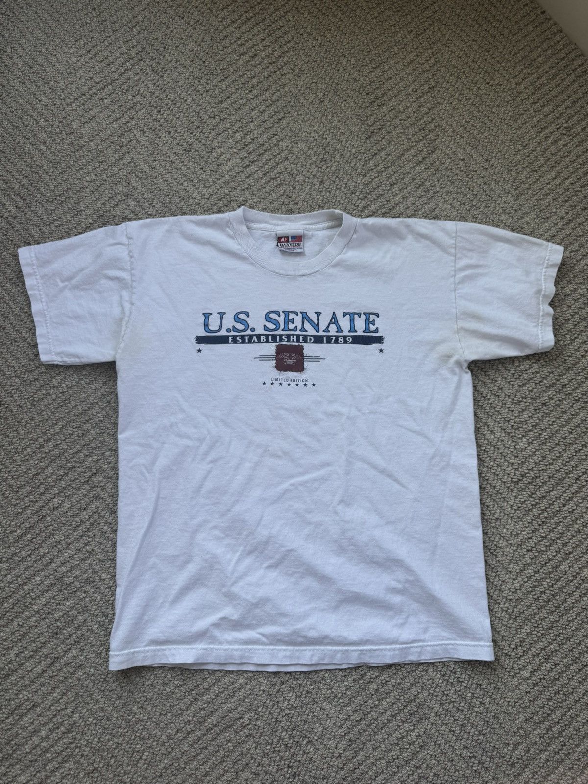 Vintage Vintage US Senate Tee Size US L / EU 52-54 / 3 - 1 Thumbnail