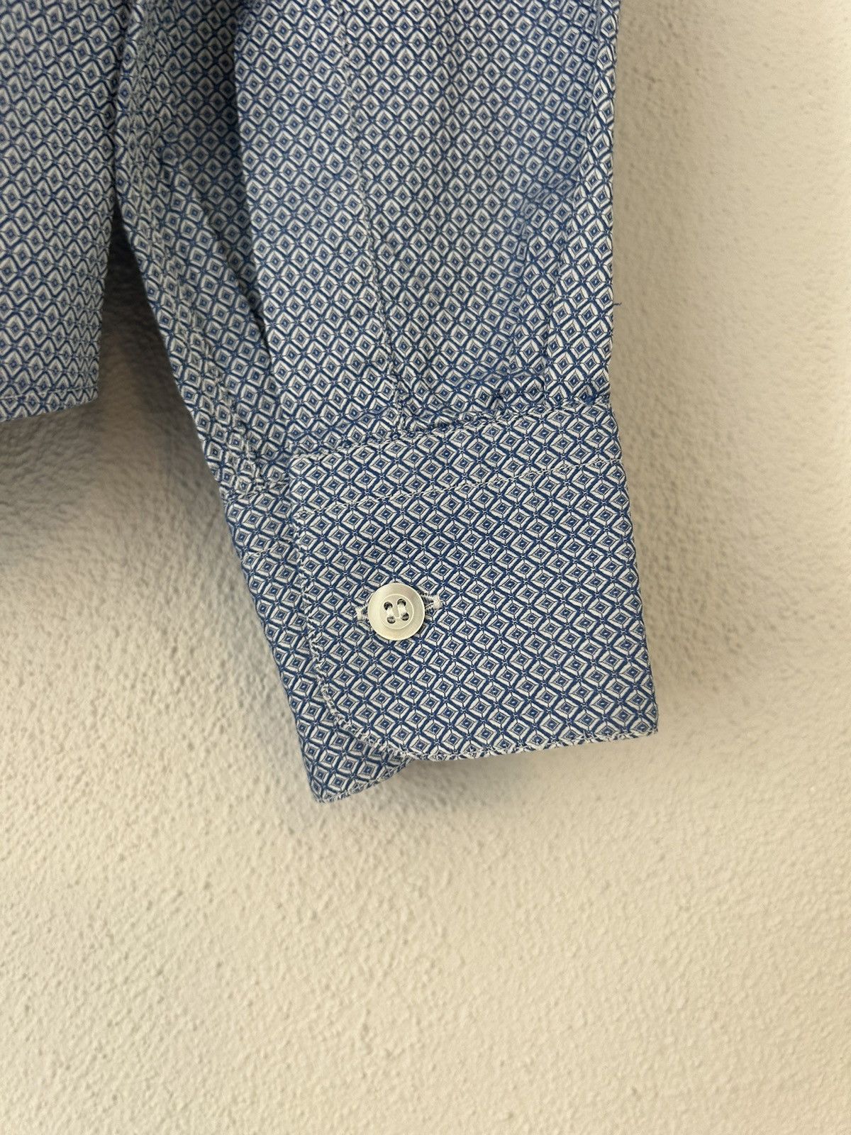 Dries Van Noten Blue Button-Up Shirt Size US M / EU 48-50 / 2 - 6 Thumbnail