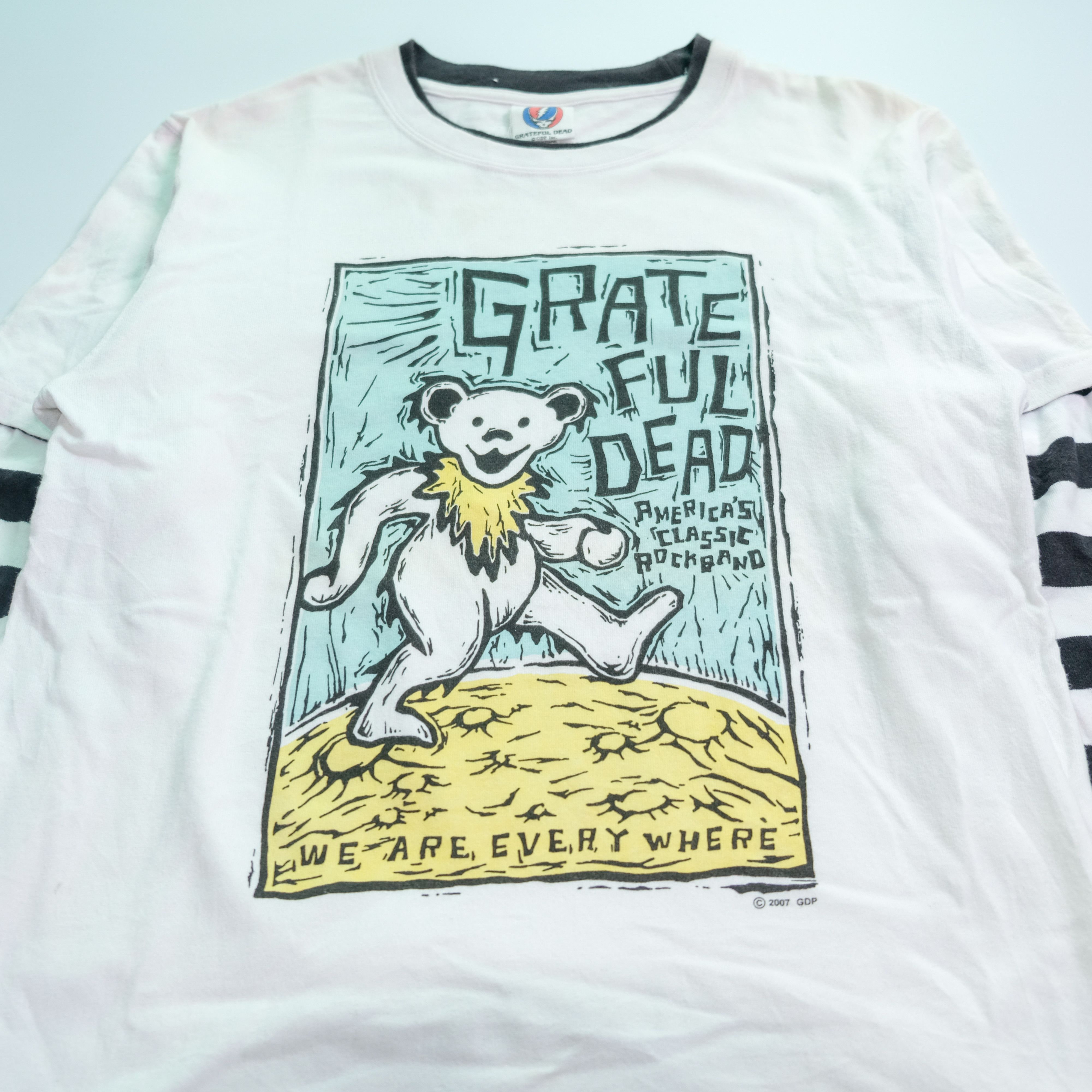 Grateful Dead 2007 Grateful Dead "Bear" long sleeve shirt Size US M / EU 48-50 / 2 - 2 Thumbnail