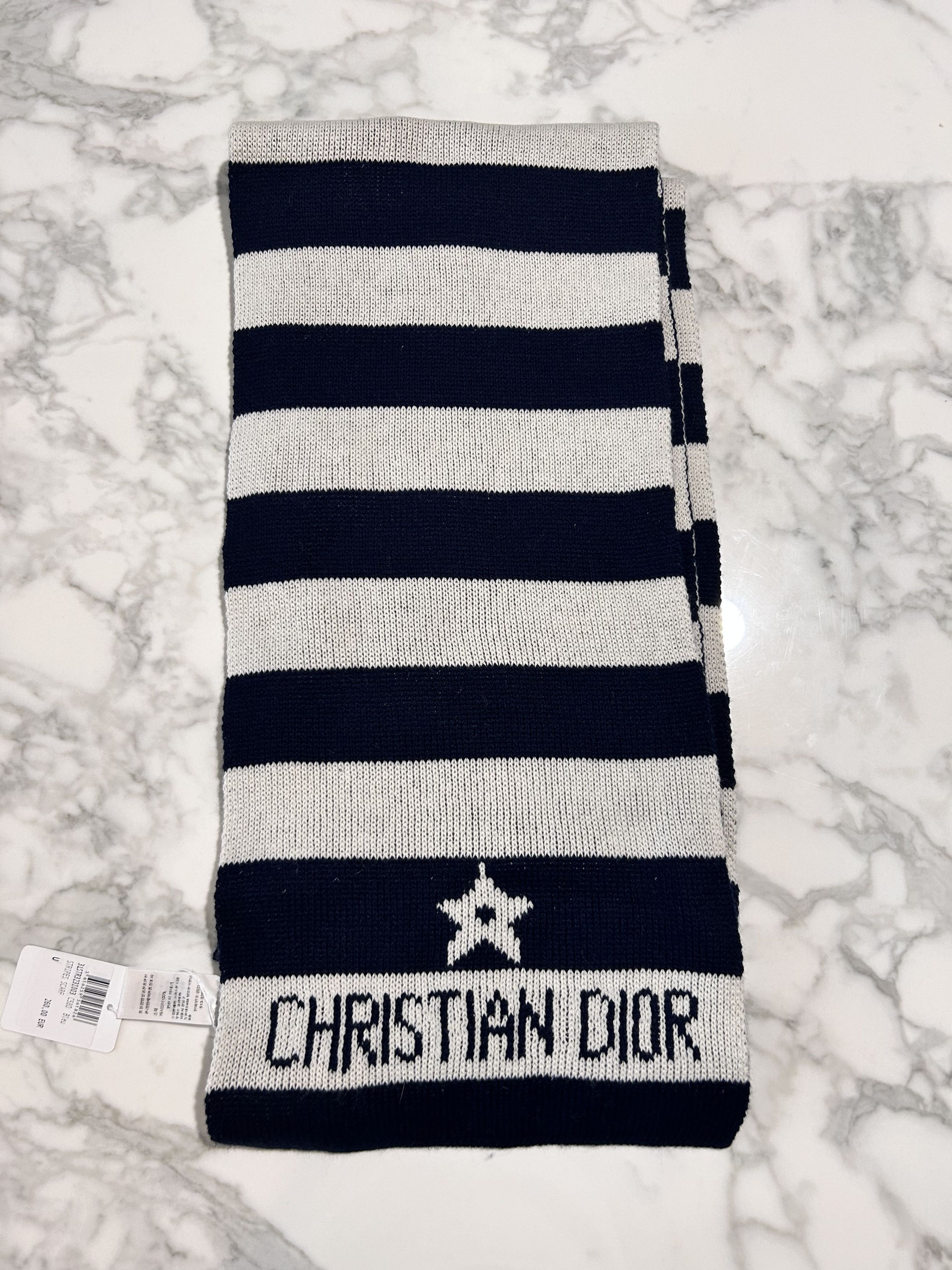 Dior STRIPE SCARF Size ONE SIZE - 1 Thumbnail
