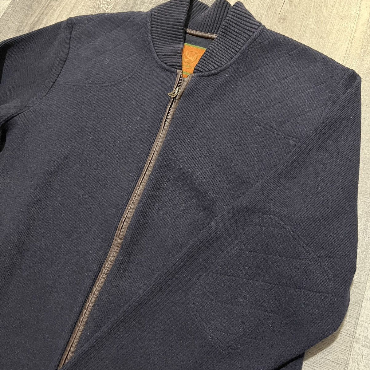 Eddie Bauer Eddie Bauer Heavy Wool Blend Full Zip Padded Hunting Sweater Size US XL / EU 56 / 4 - 2 Thumbnail
