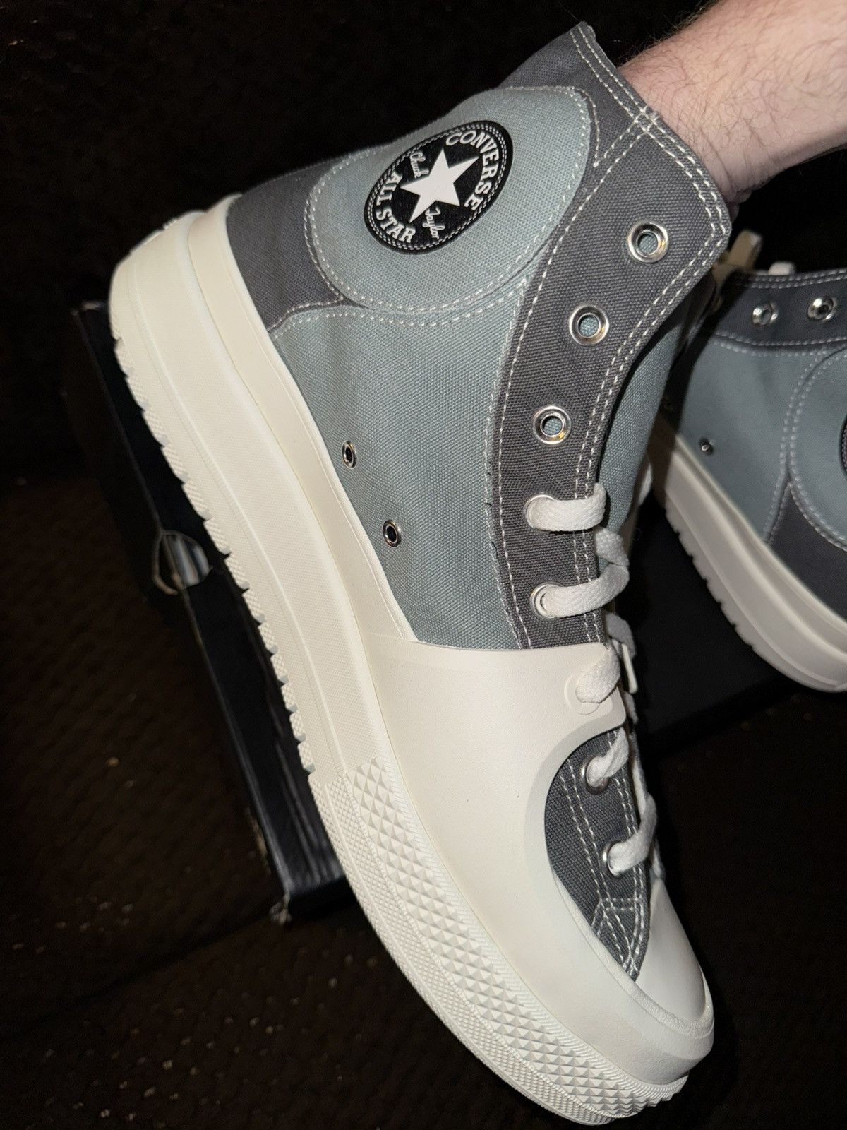 Converse Converse Chuck Taylor All Star Construct Colorblock Tidepool Size US 13 / EU 46 - 13 Thumbnail