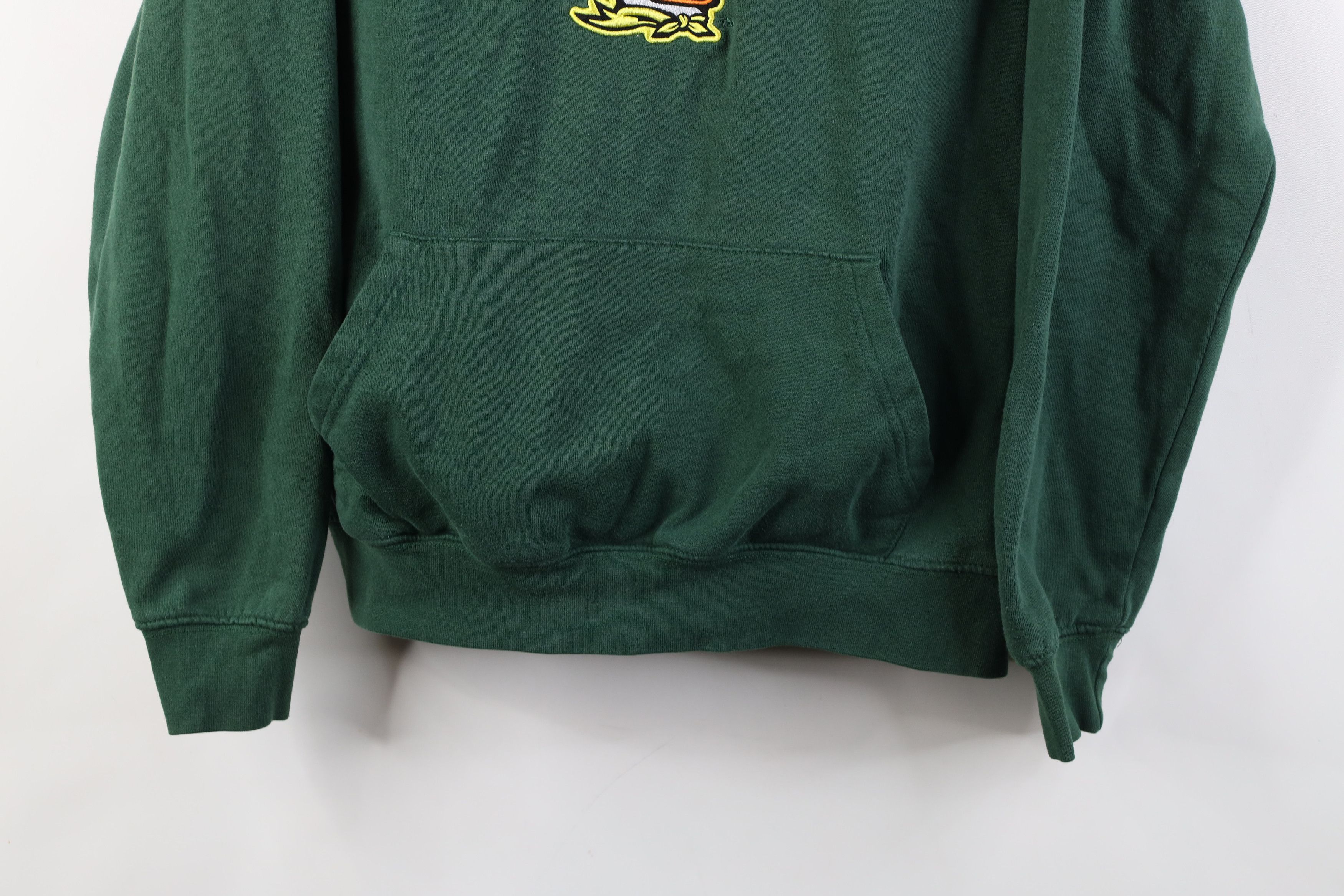 Vintage Vintage Y2K University of Oregon Hoodie Sweatshirt Green Size US M / EU 48-50 / 2 - 3 Thumbnail