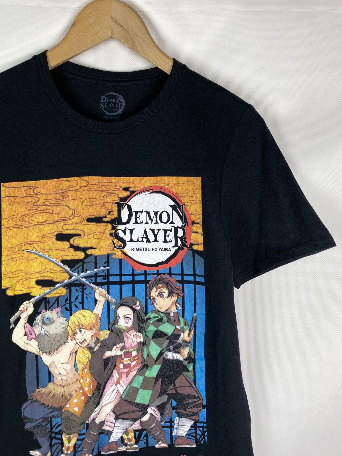Anime Demon Slayer Kimetsu No Yaiba Poster Anime T Shirt Size S Size US S / EU 44-46 / 1 - 5 Thumbnail