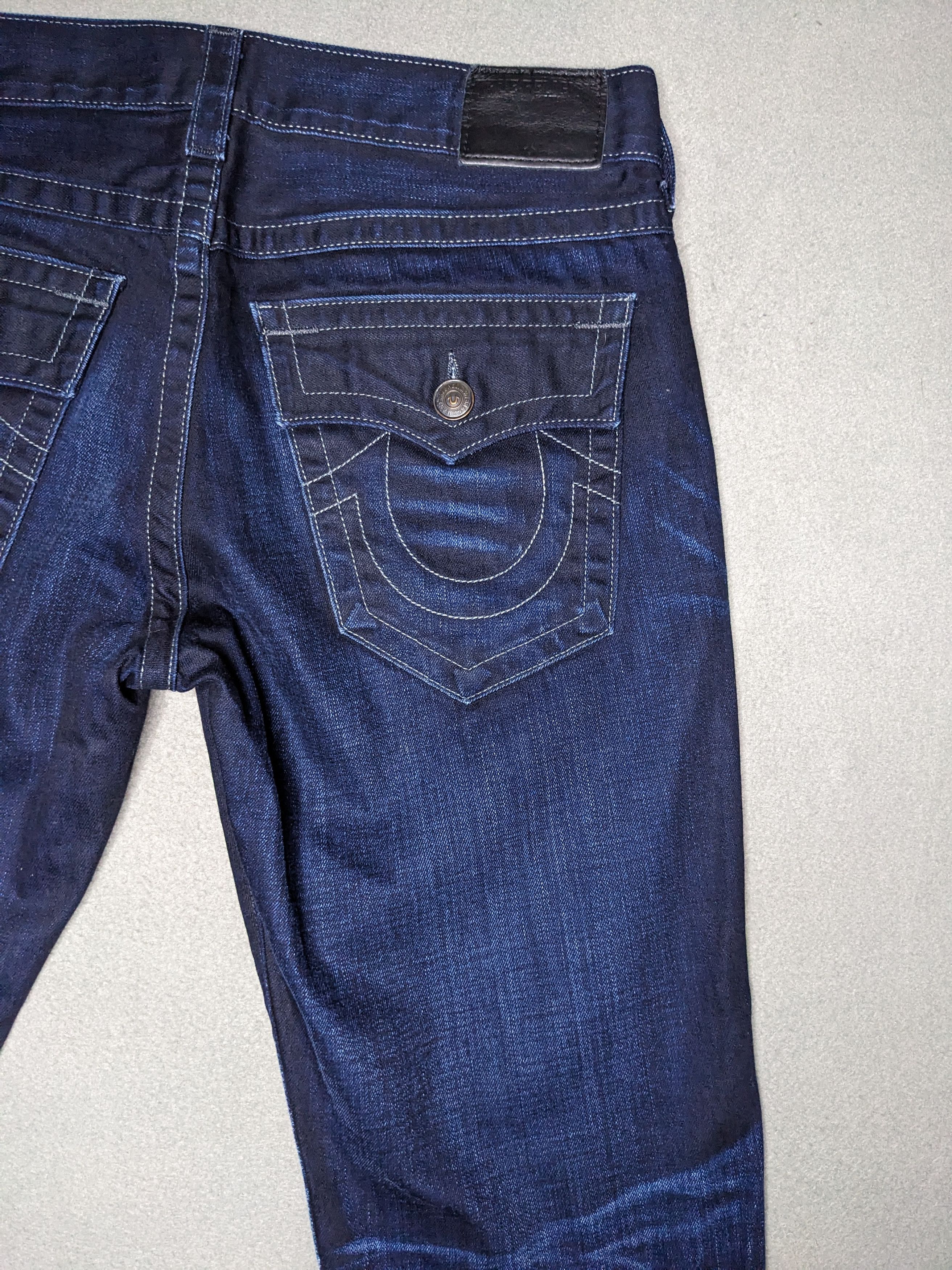 True Religion True Religion Ricky Jeans 34x29 Y2K Whiskered Made USA Size US 34 / EU 50 - 9 Thumbnail