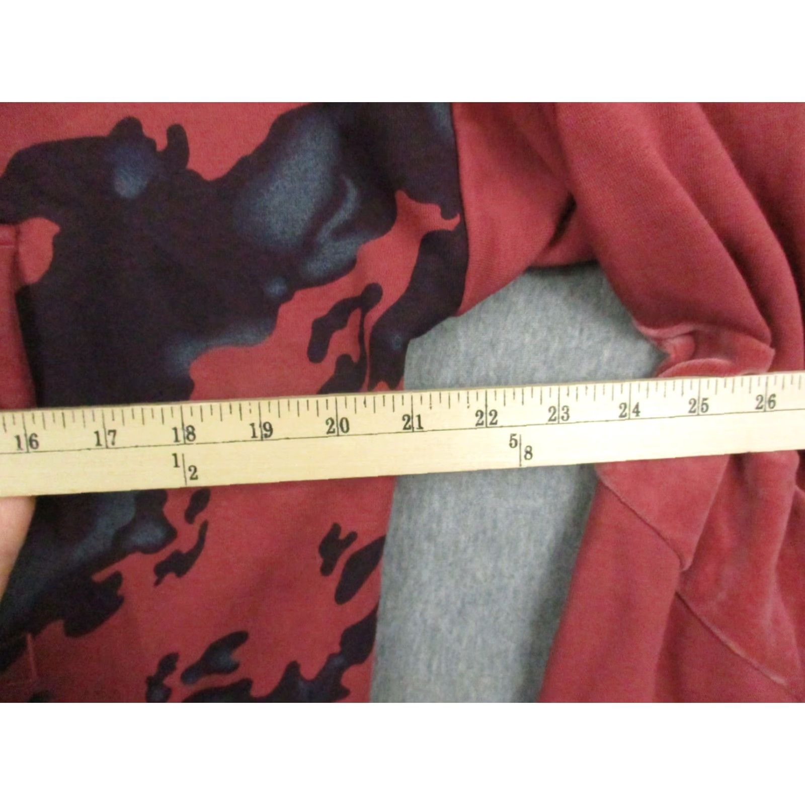 Adidas Adidas Sweatshirt Mens Small Red Black Camo 1/4 Zip Pullover Legacy AOP H25085 Size US S / EU 44-46 / 1 - 6 Thumbnail
