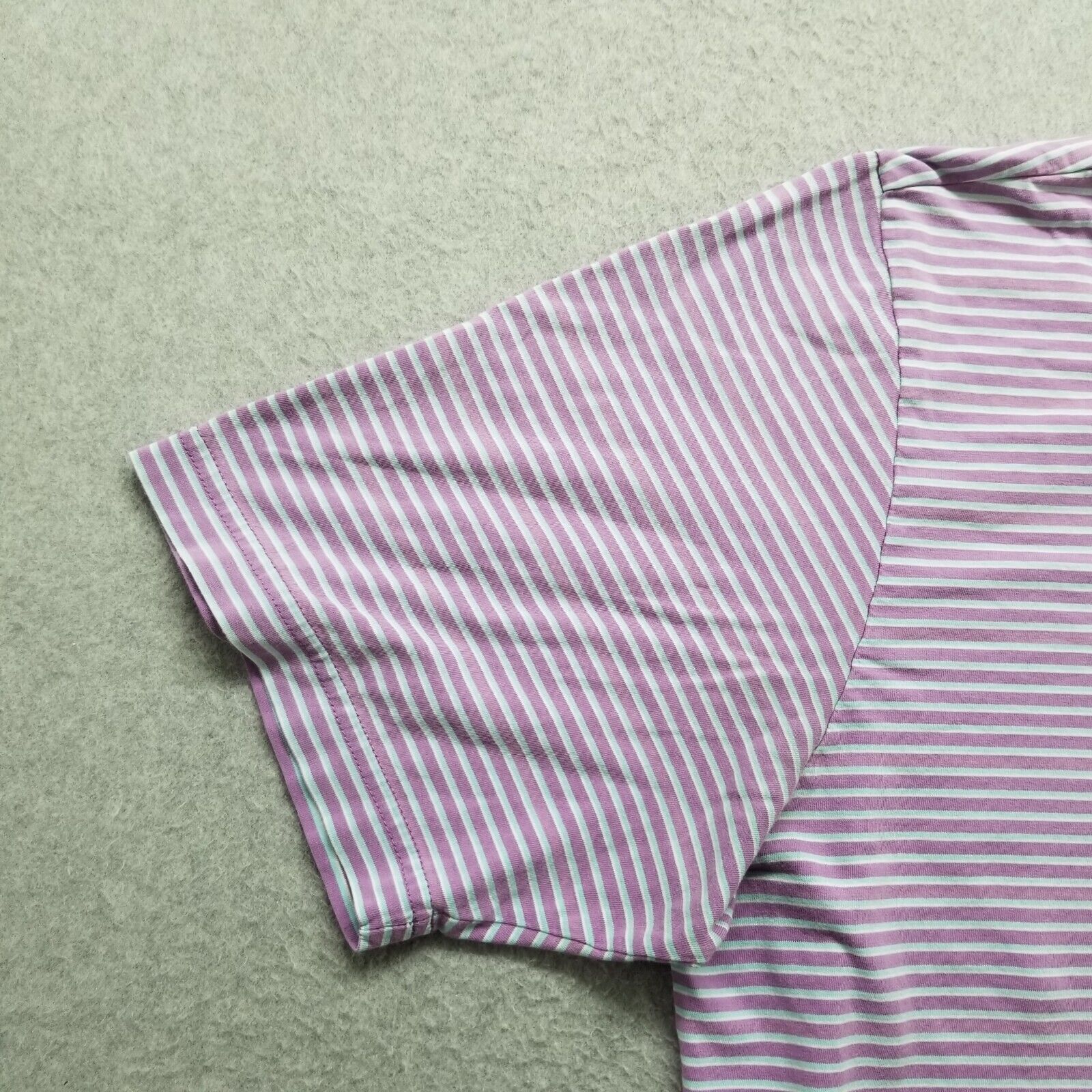 Peter Millar Peter Millar Polo Shirt Men XL Striped Button Up Pocket Size US XL / EU 56 / 4 - 2 Thumbnail