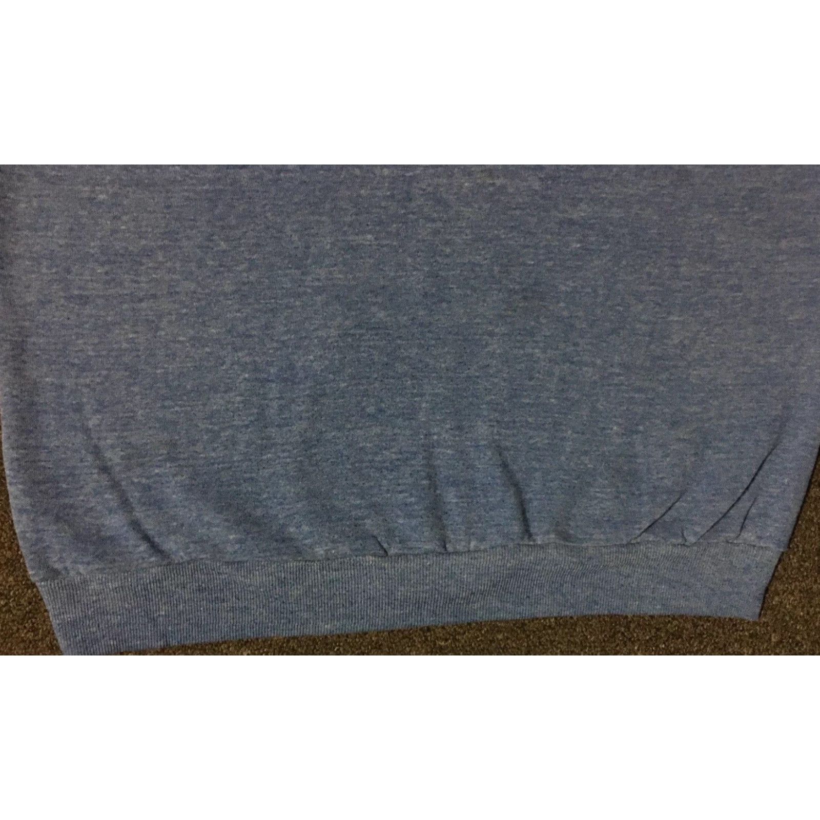 Vintage VINTAGE Biker Sweatshirt Shirt XS Blue 80s 90s Grunge Skate Surf Track USA College University Retro Punk Rock Mens Size US XS / EU 42 / 0 - 3 Thumbnail