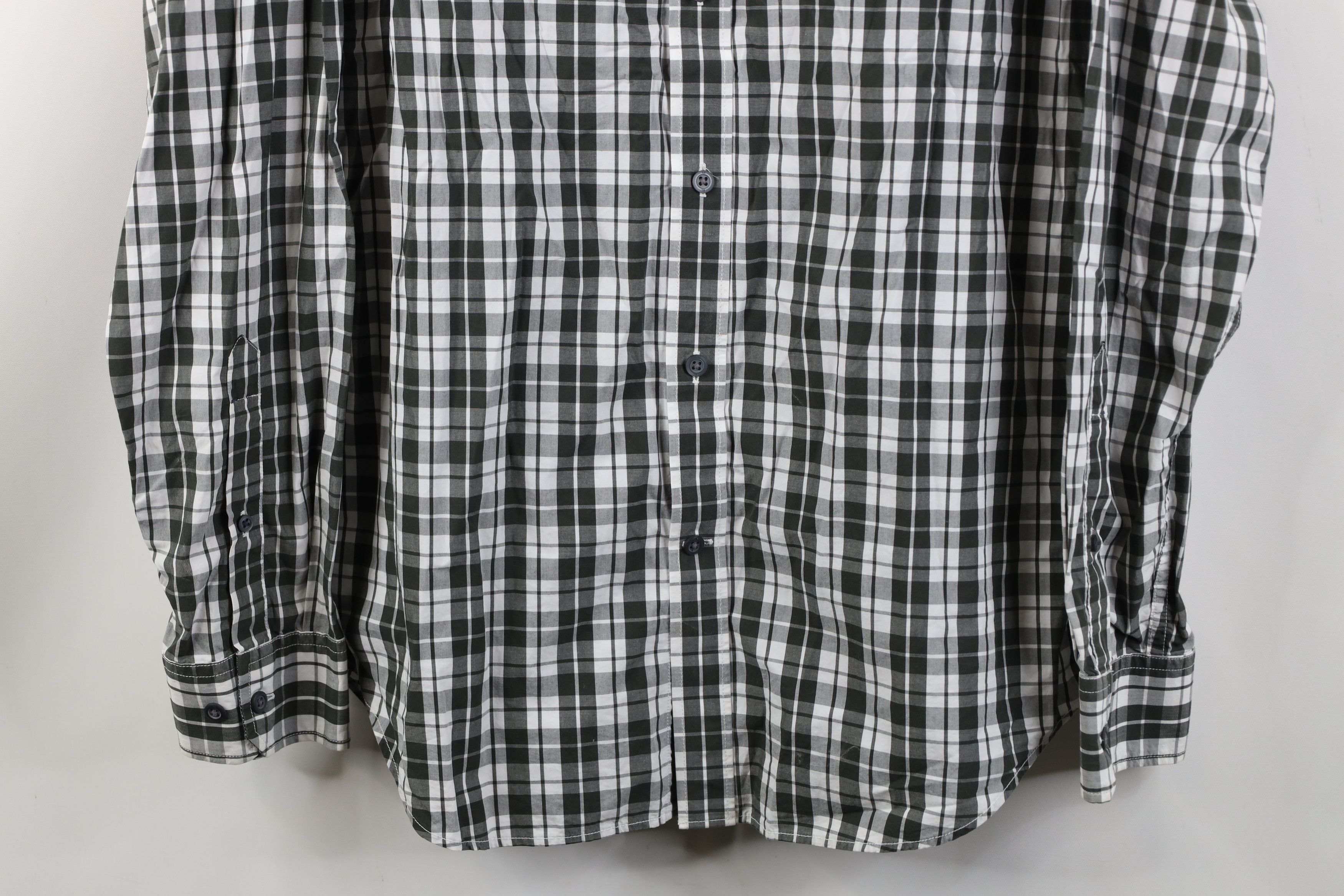 Banana Republic Banana Republic Wash Tailored Slim Fit Collared Button Shirt Size US L / EU 52-54 / 3 - 3 Thumbnail