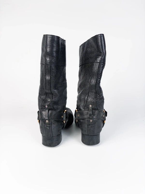 Prada Vintage Y2K Western 2000s Prada Cowboy Boots Size US 6.5 / IT 36.5 - 4 Thumbnail