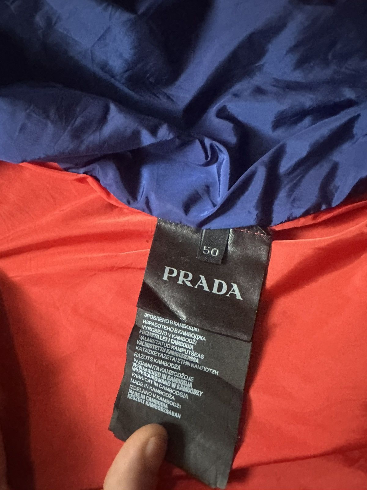 Prada Prada Re-Nylon Sport Triangle Jacket SS18 Windbreaker Size US S / EU 44-46 / 1 - 6 Thumbnail