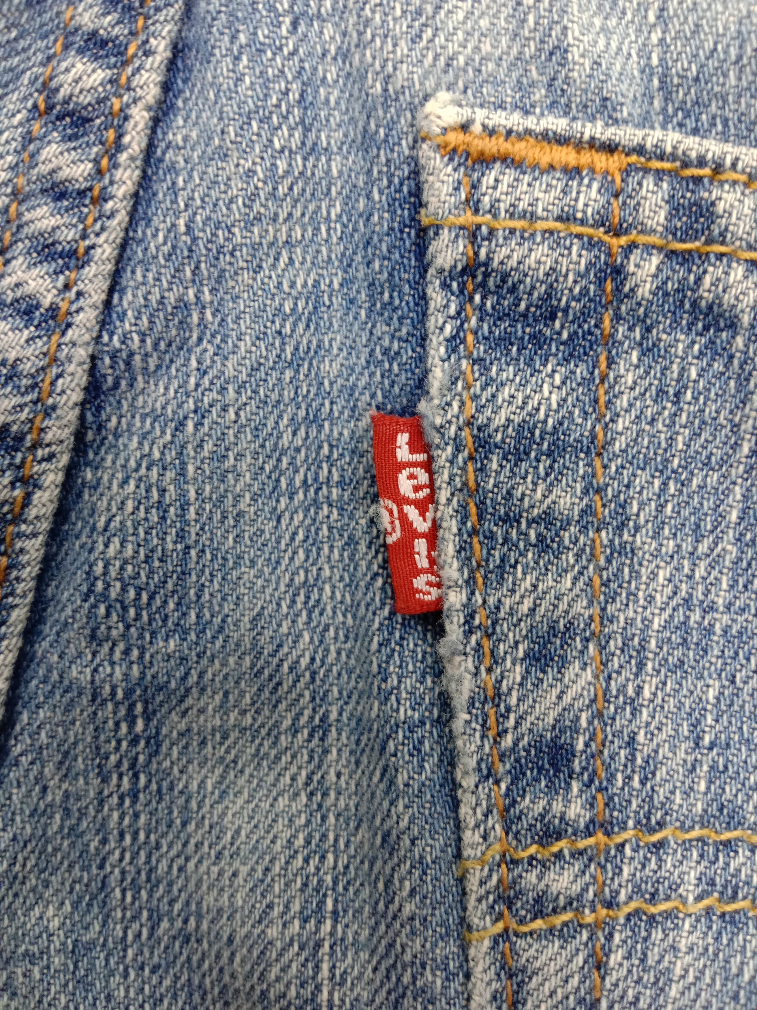 Levi's Vintage Levi's 527 Flare Jeans Blue Wash Denim Size 29" - 11 Thumbnail