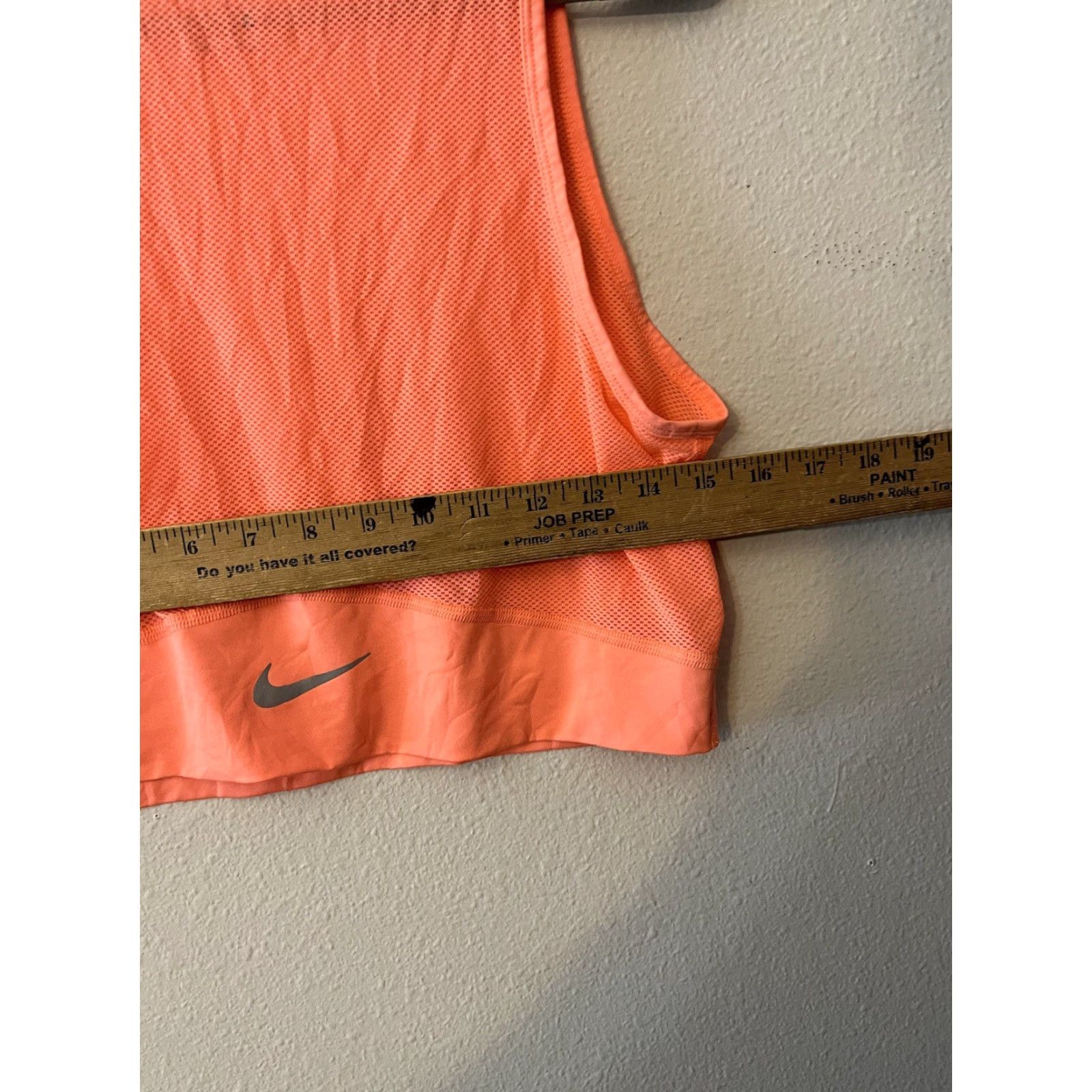 Nike Nike DriFit Cropped Running Tank AA2741-827 Tight Fit Size XL Neon Womens Size XL / US 12-14 / IT 48-50 - 5 Thumbnail