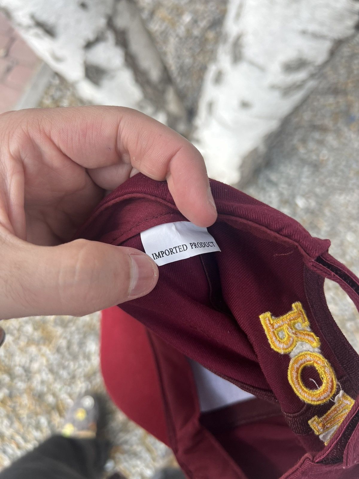 Vintage VERY RARE AS ROMA ITALY SOCCER CAP DESIGNER CAP RETRO 90s Size ONE SIZE - 7 Thumbnail