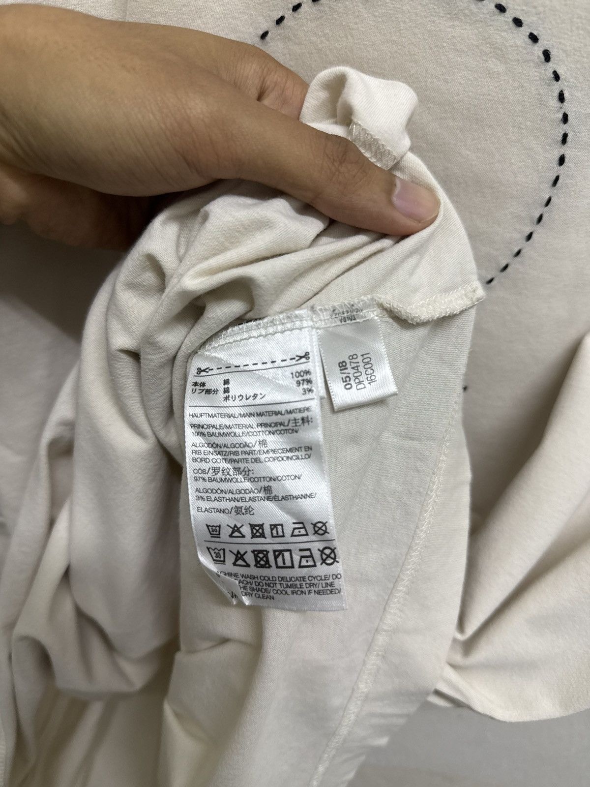 Adidas Adidas Y-3 Yohji Yamamoto Tee Size US M / EU 48-50 / 2 - 8 Thumbnail