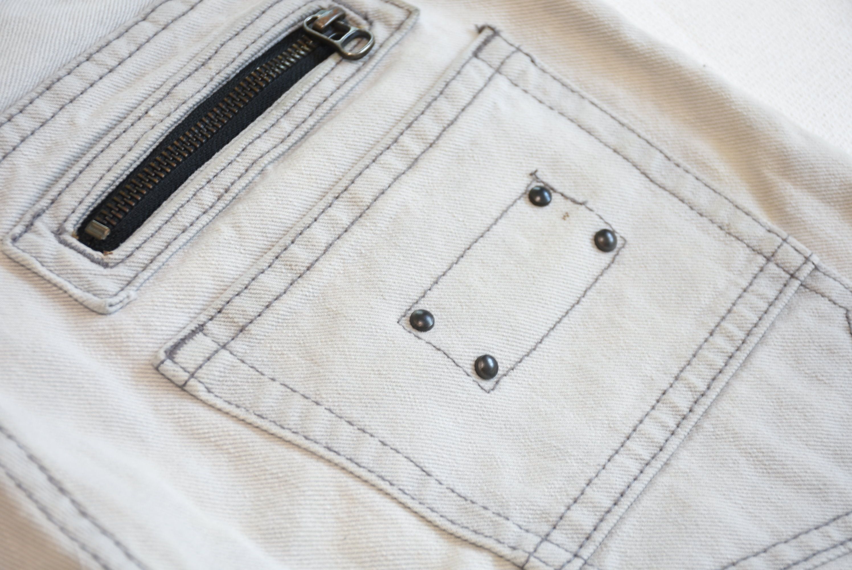 Japanese Brand TETE HOMME Y2K Flare Denim Pants Light Wash Japan Style Size US 31 - 7 Thumbnail